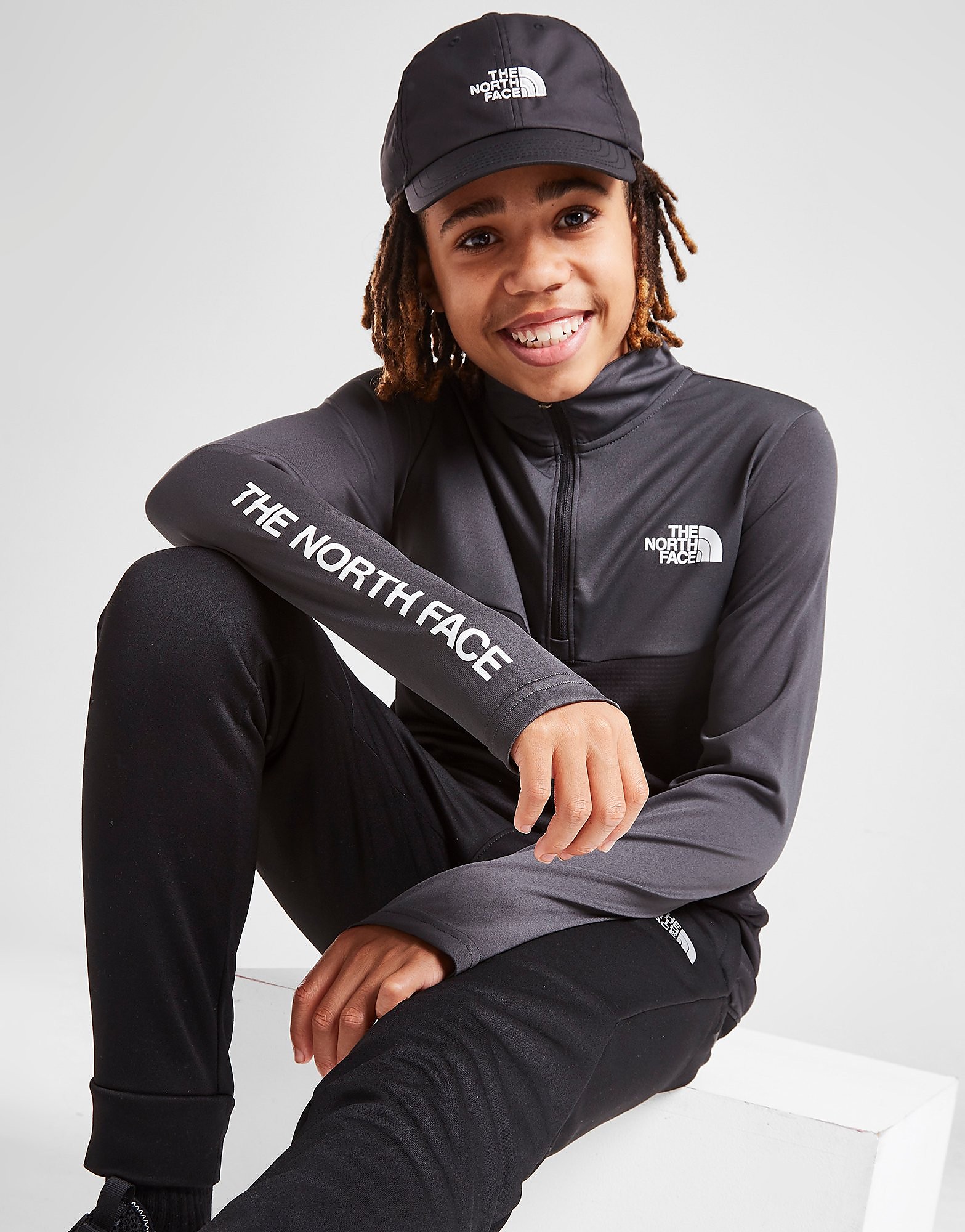 

The North Face Reactor Thermal 1/4 Zip Top Junior - Grey - Kids, Grey