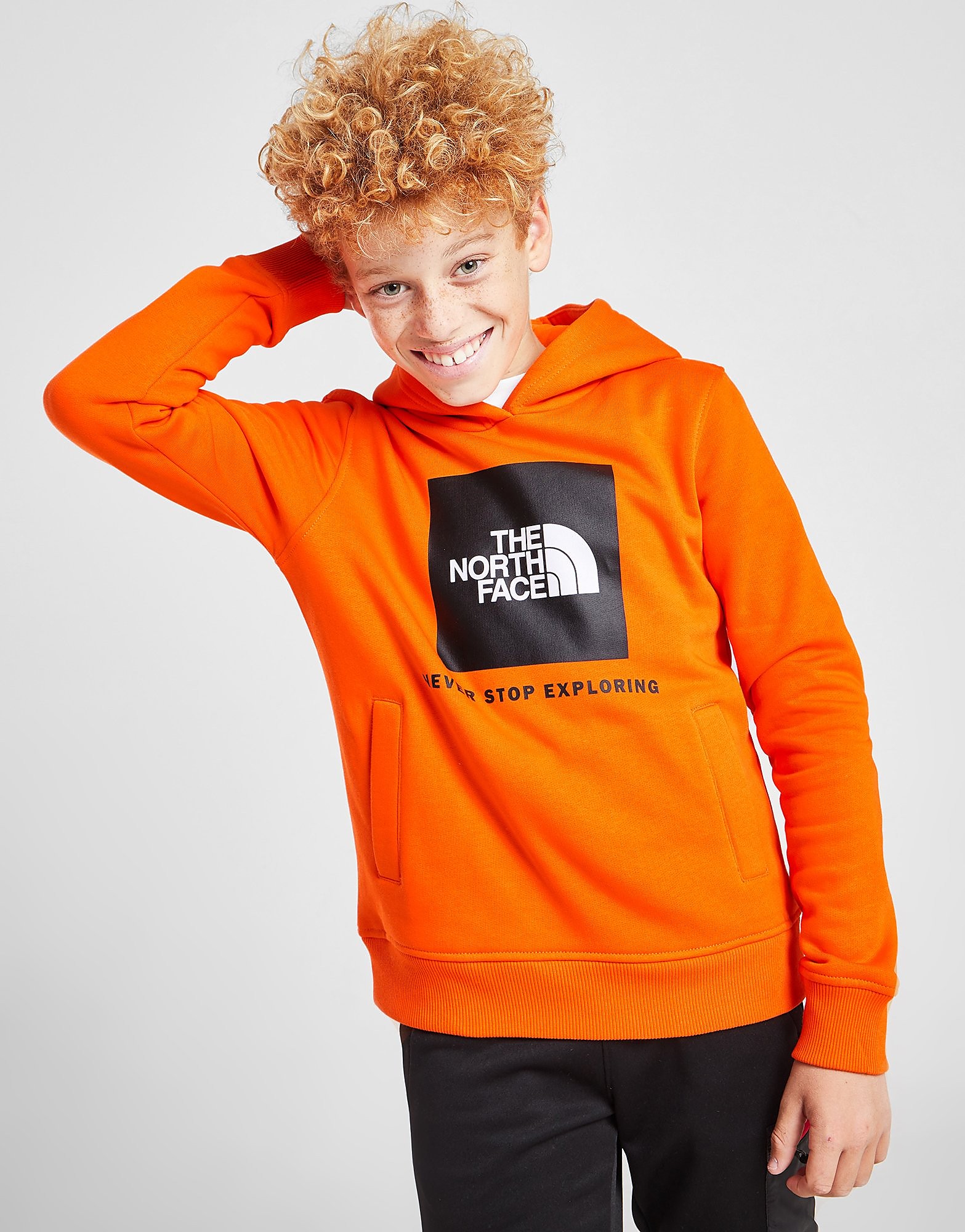 

The North Face Box Hoodie Junior - Orange - Kids, Orange