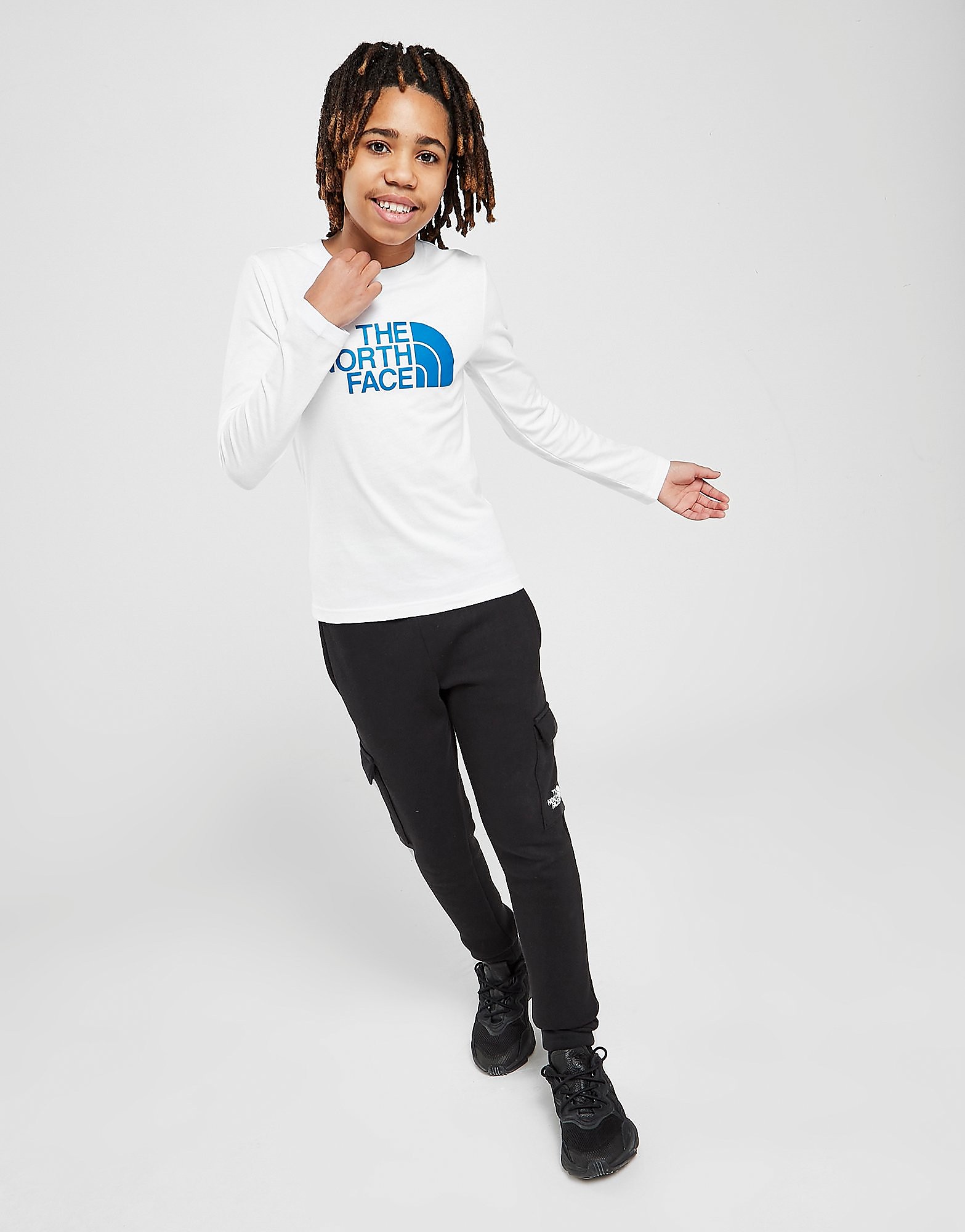 

The North Face Long Sleeve Easy T-Shirt Junior - White - Kids, White