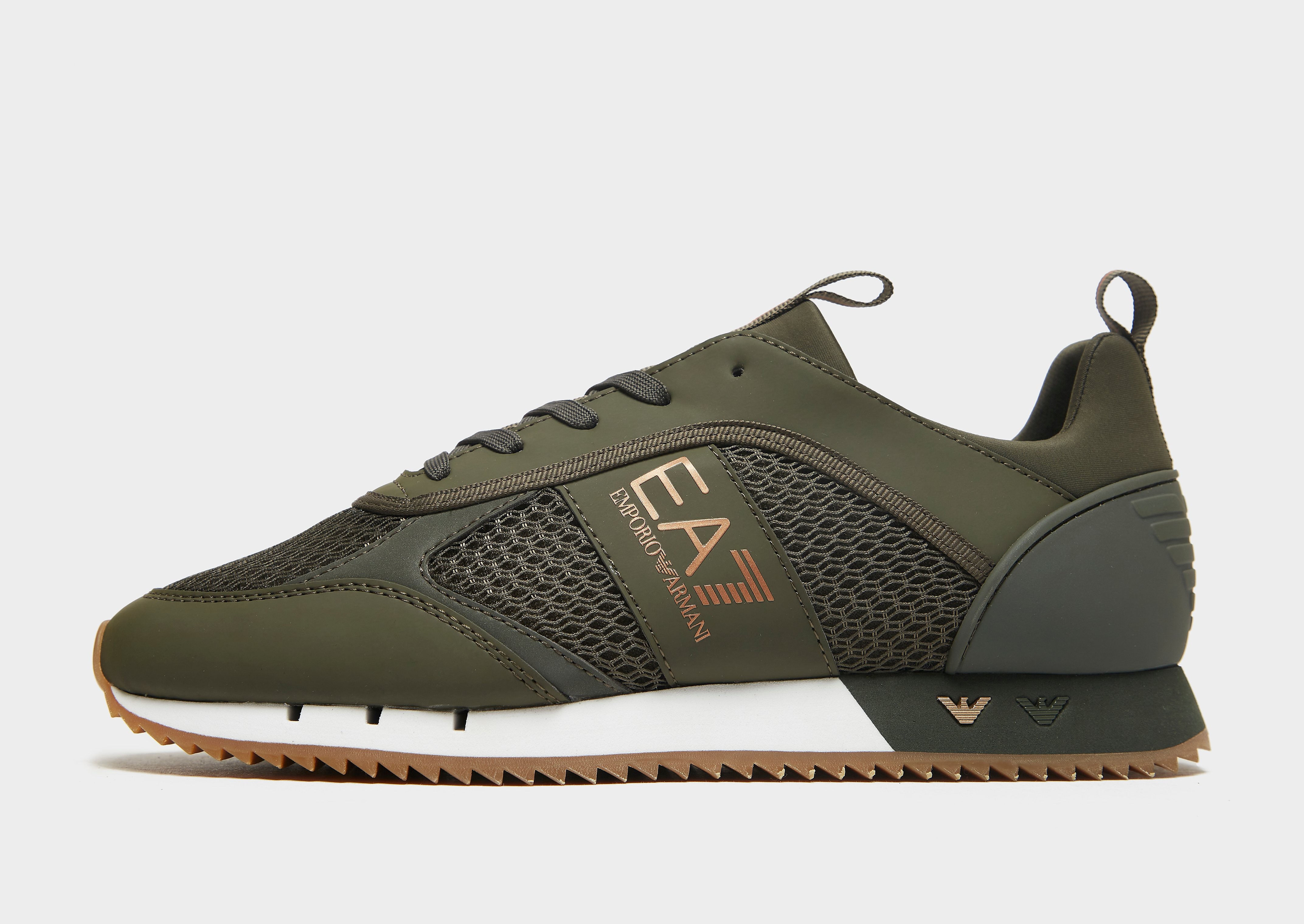 

Emporio Armani EA7 B&W Mesh Run - Green - Mens, Green