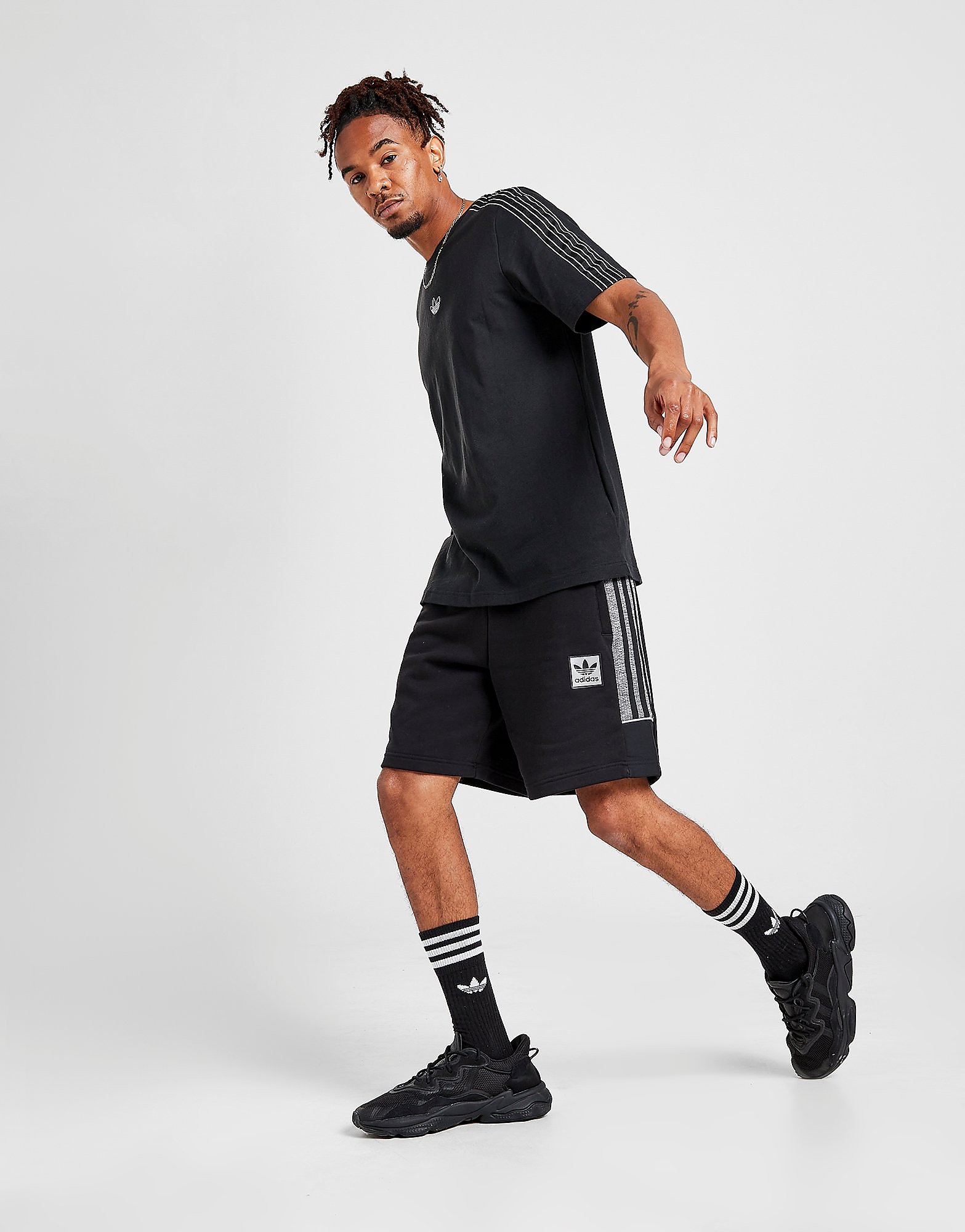 

adidas Originals ID96 Shorts - Only at JD - Black - Mens, Black