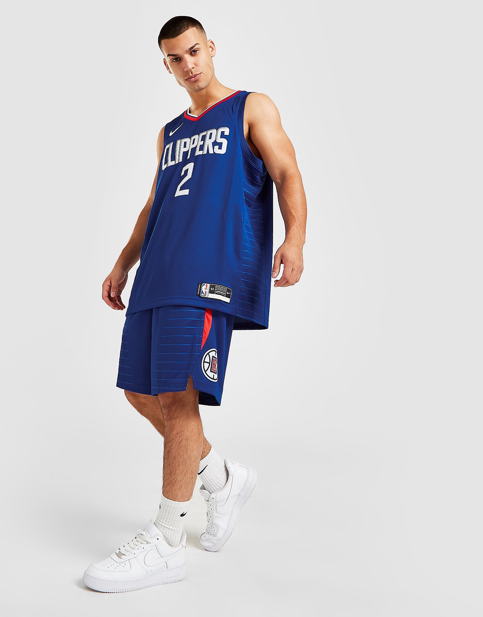 

Nike NBA Los Angeles Clippers Swingman Shorts - Rush Blue/White/University Red/White - Mens, Rush Blue/White/University Red/White