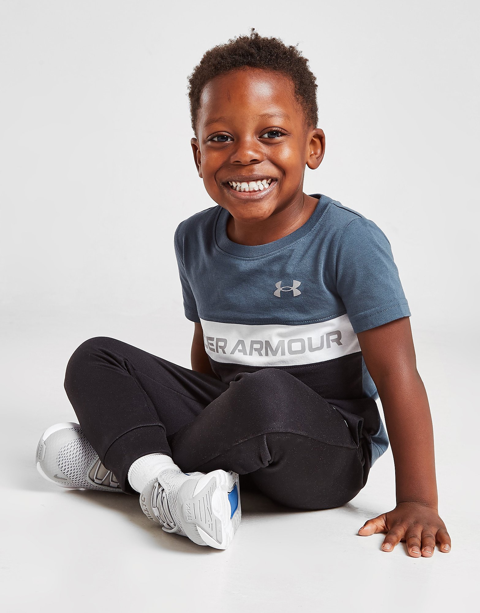 

Under Armour Logo T-Shirt Infant - Only at JD - Blue - Kids, Blue