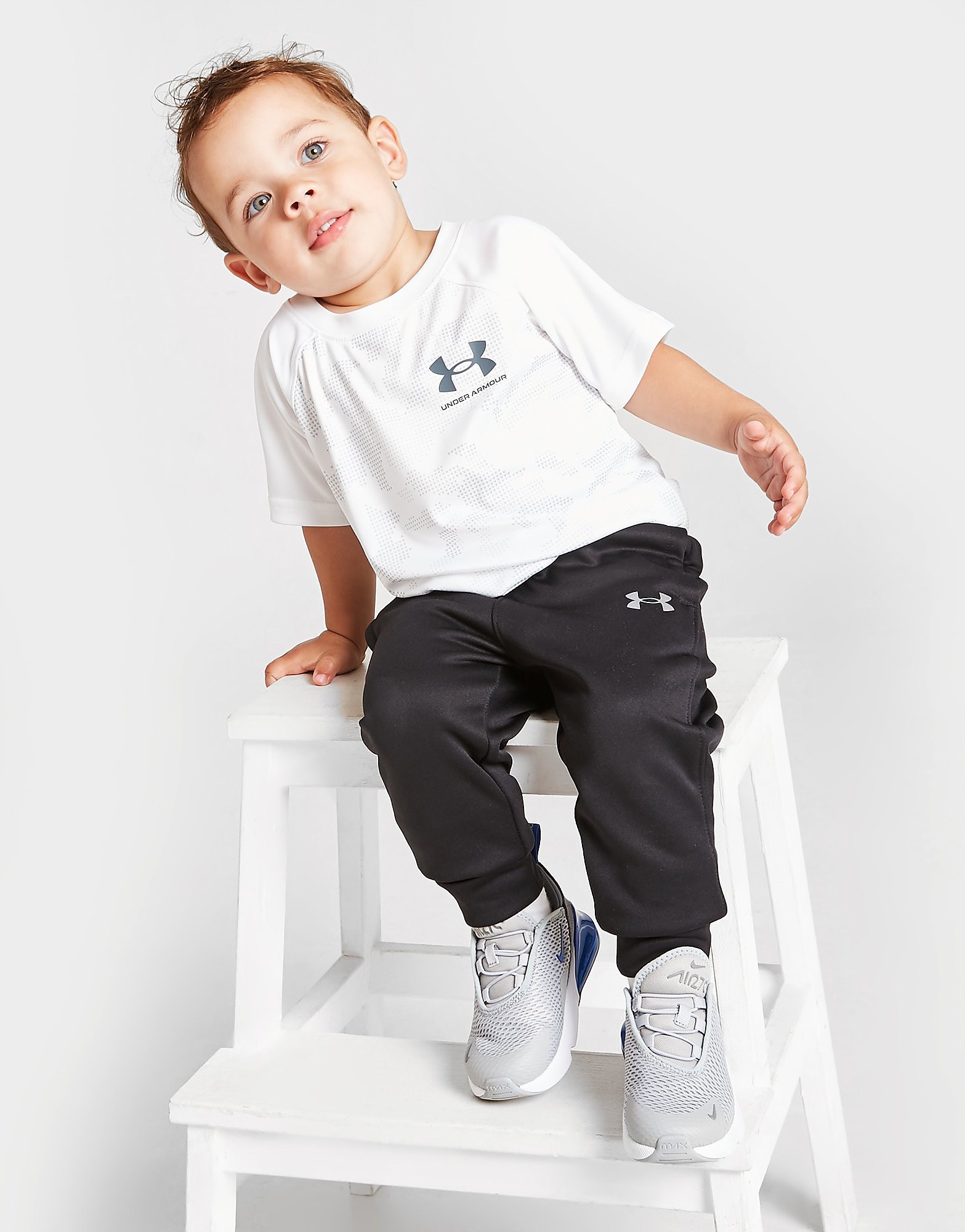 

Under Armour Camo Tech T-Shirt Infant - Only at JD - White - Kids, White