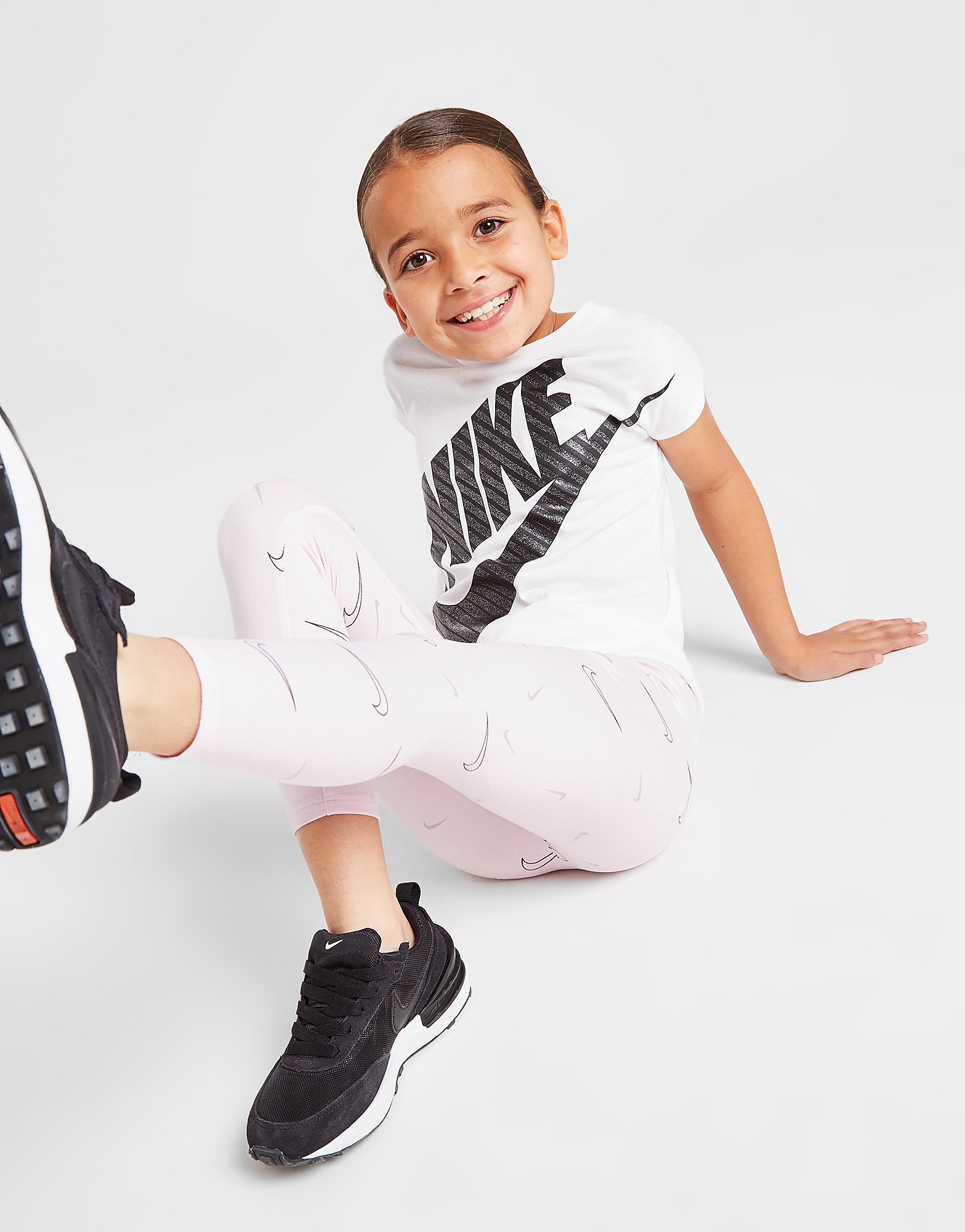 

Nike Girls' All Over Print Swoosh Leggings Children - Pink - Kids, Pink