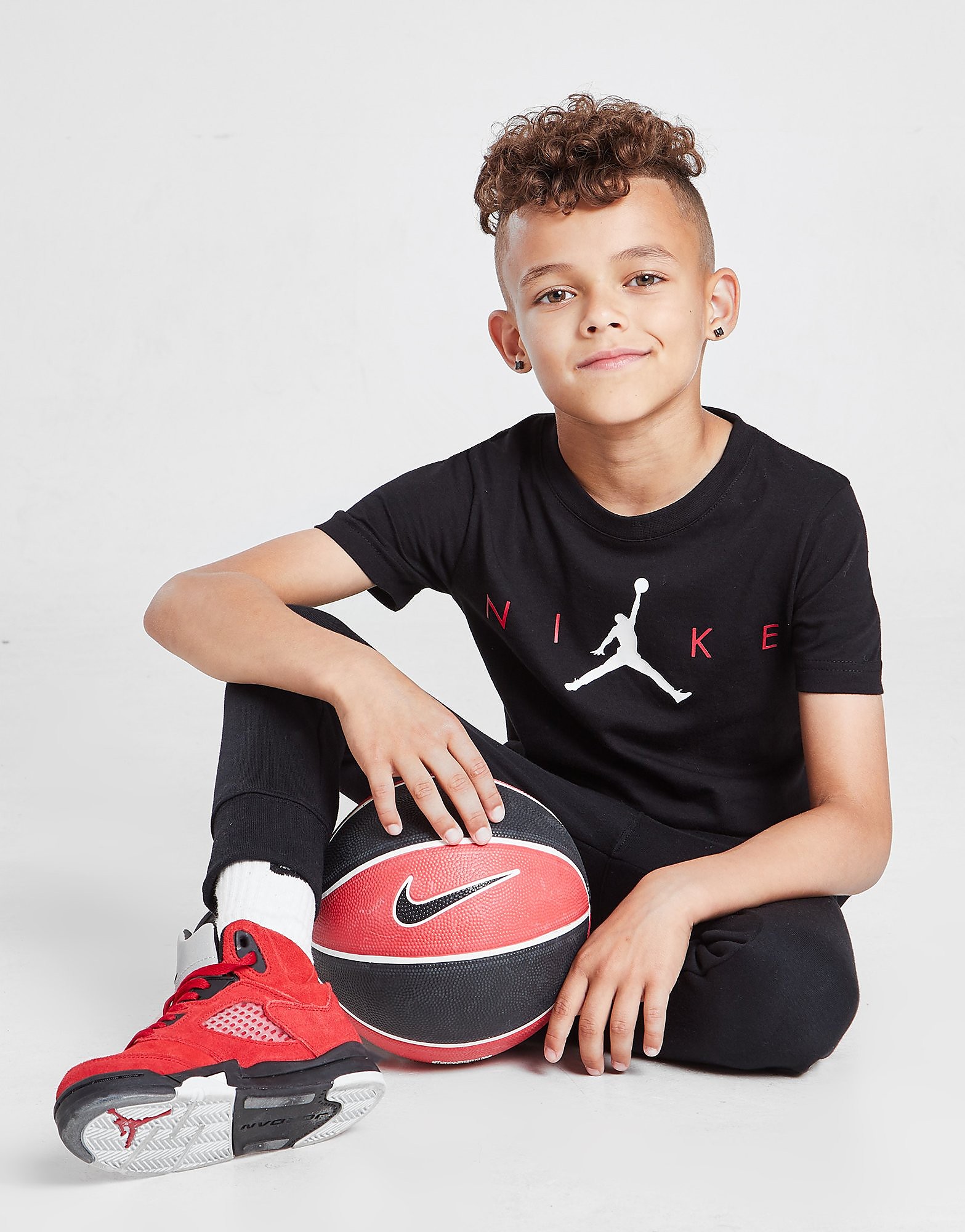 

Jordan Jumpman Graphic T-Shirt Children - Black - Kids, Black
