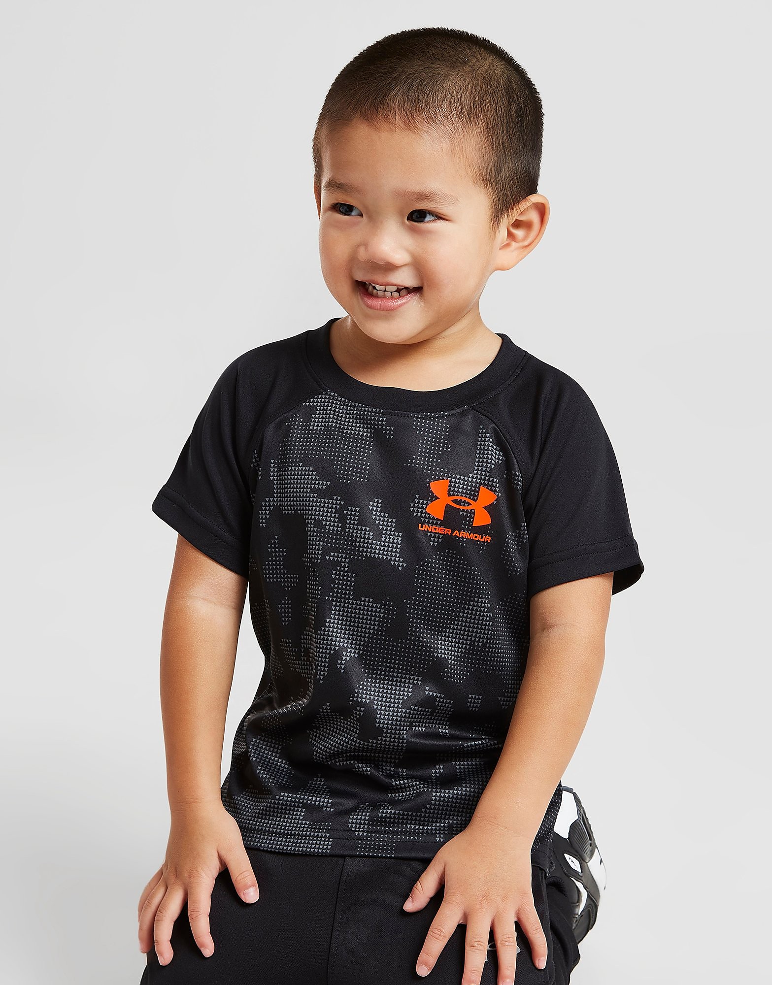 

Under Armour Camo Tech T-Shirt Infant - Only at JD - Black - Kids, Black