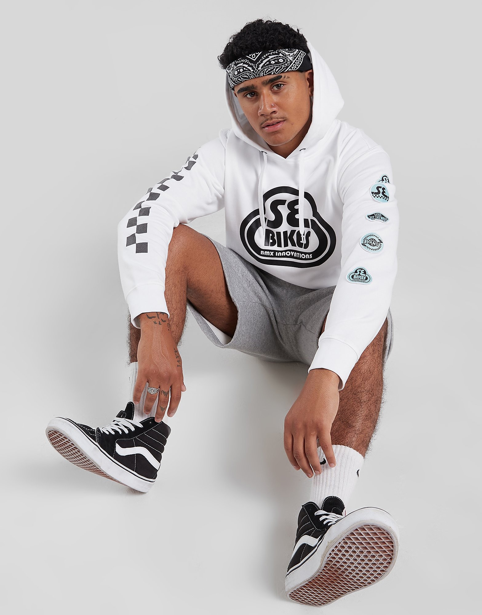 

Vans x SE Bikes Hoodie - White - Mens, White