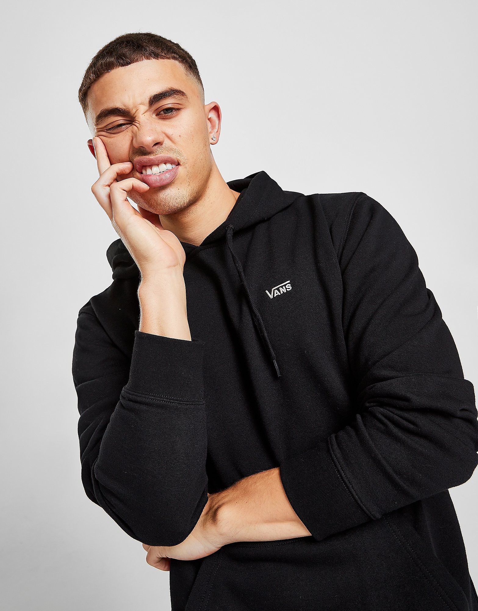 

Vans Basic Overhead Hoodie - Black - Mens, Black