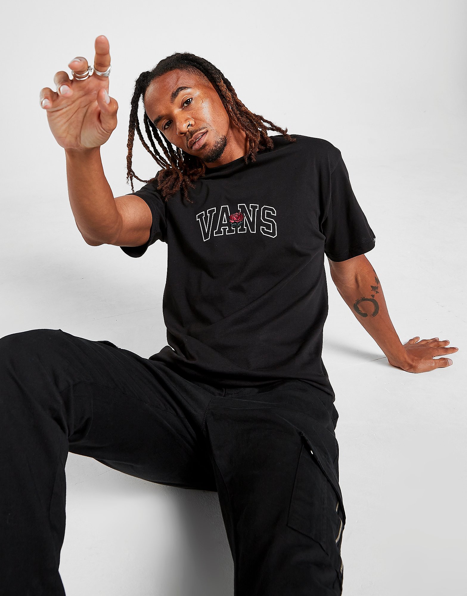 

Vans 66 Champ T-Shirt - Black - Mens, Black