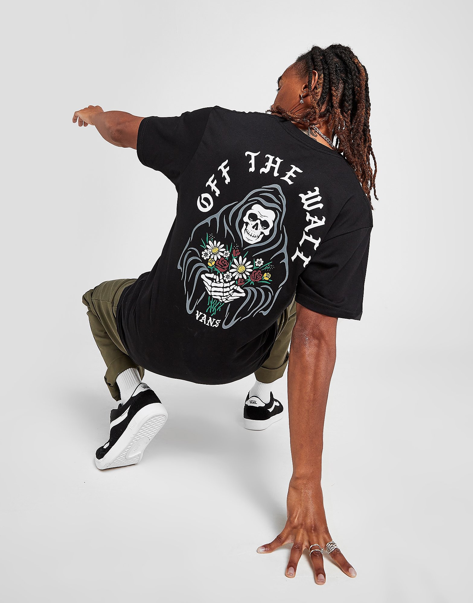 

Vans Bouquet T-Shirt - Black - Mens, Black