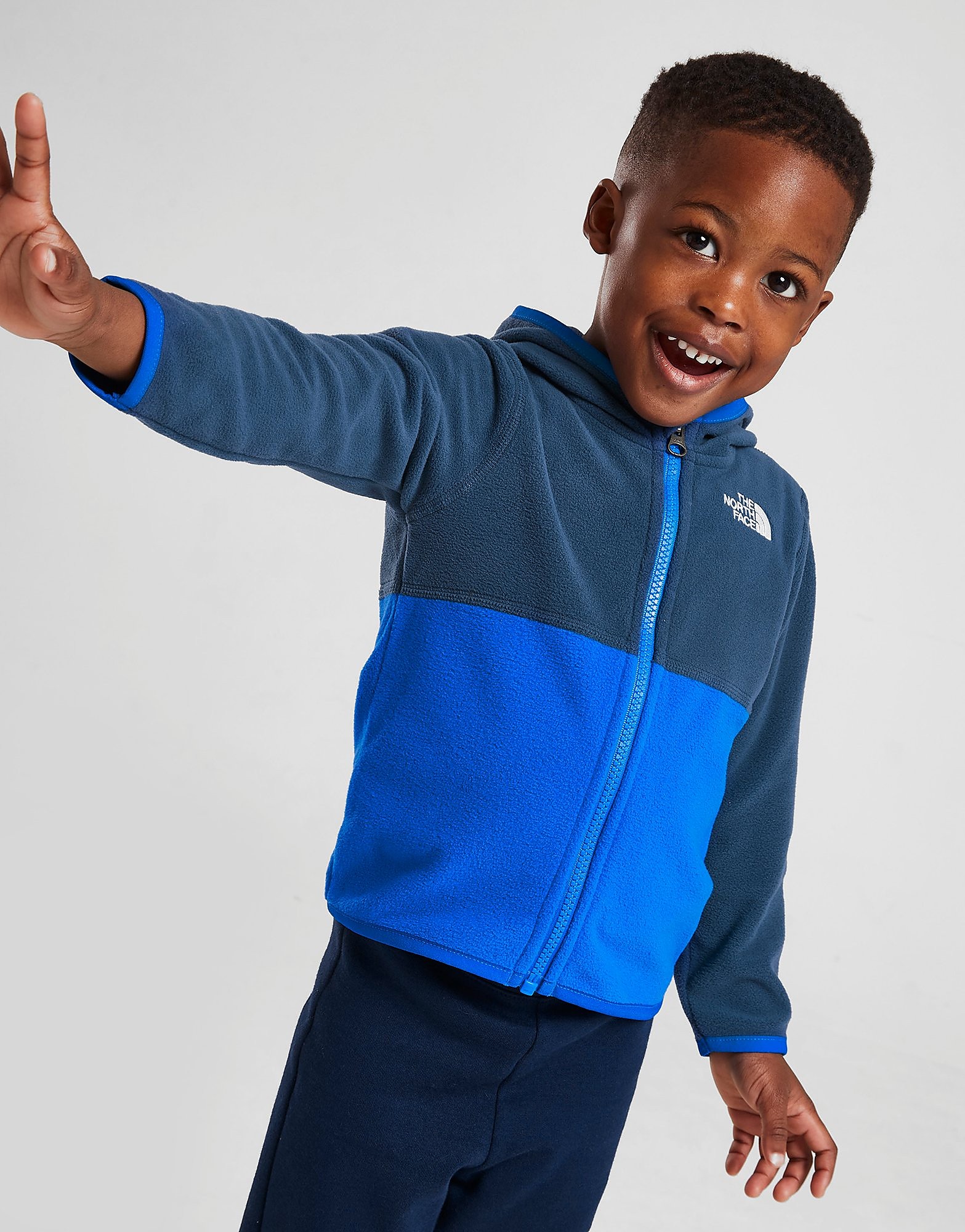 

The North Face Glacier Full Zip Hoodie Infant - Blue - Kids, Blue