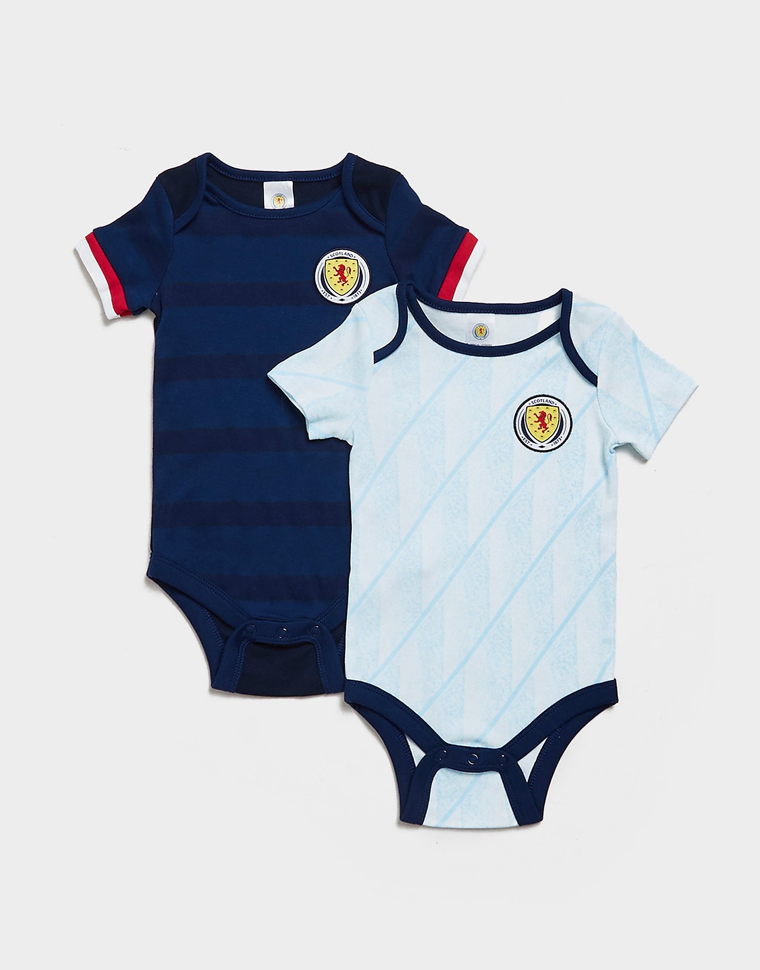 Official team scotland 2020/21 home & away bodysuits infant - kids, sininen, official team