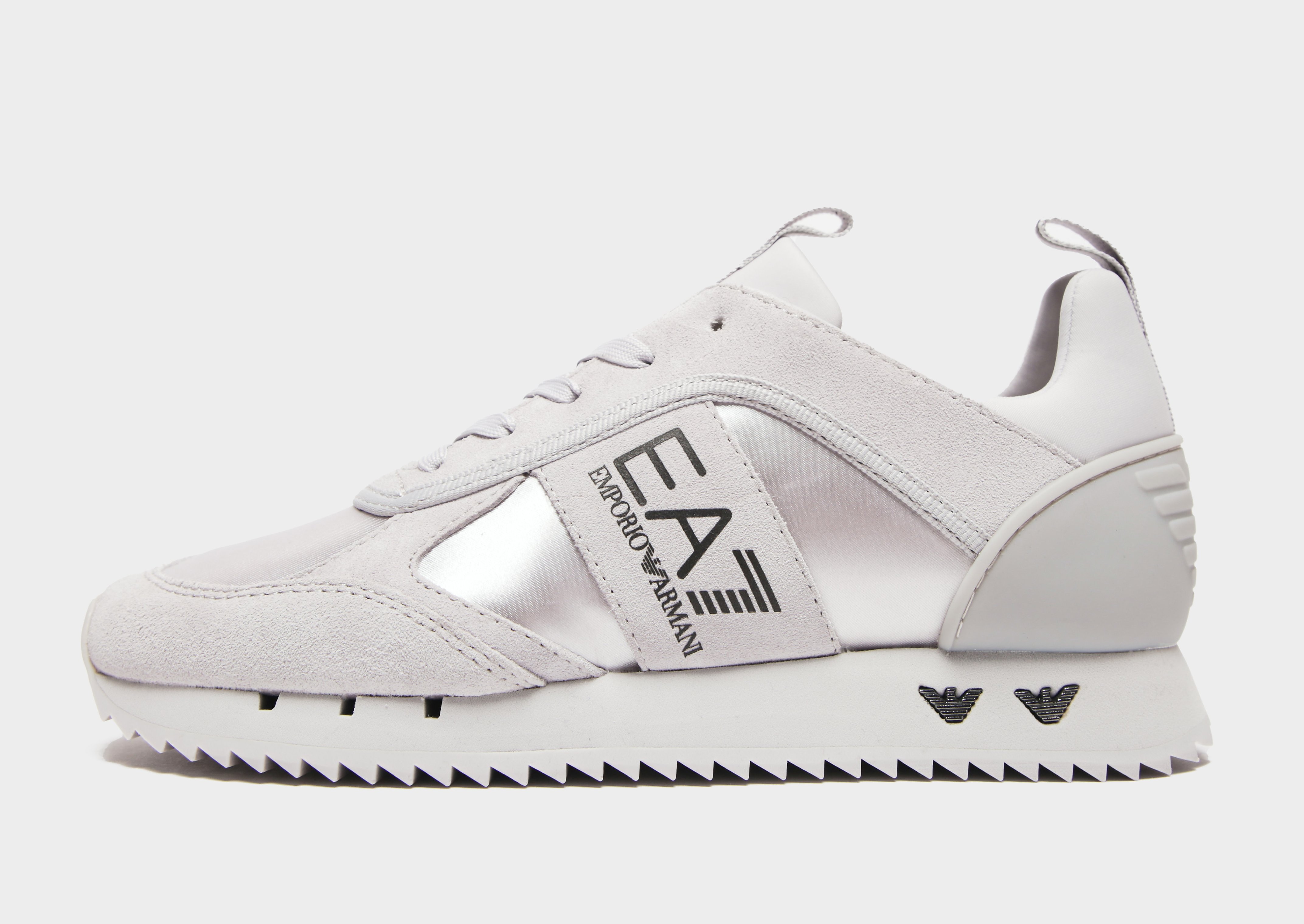 Emporio Armani EA7 B&W Laces Women's - Only at JD - Silver, Silver