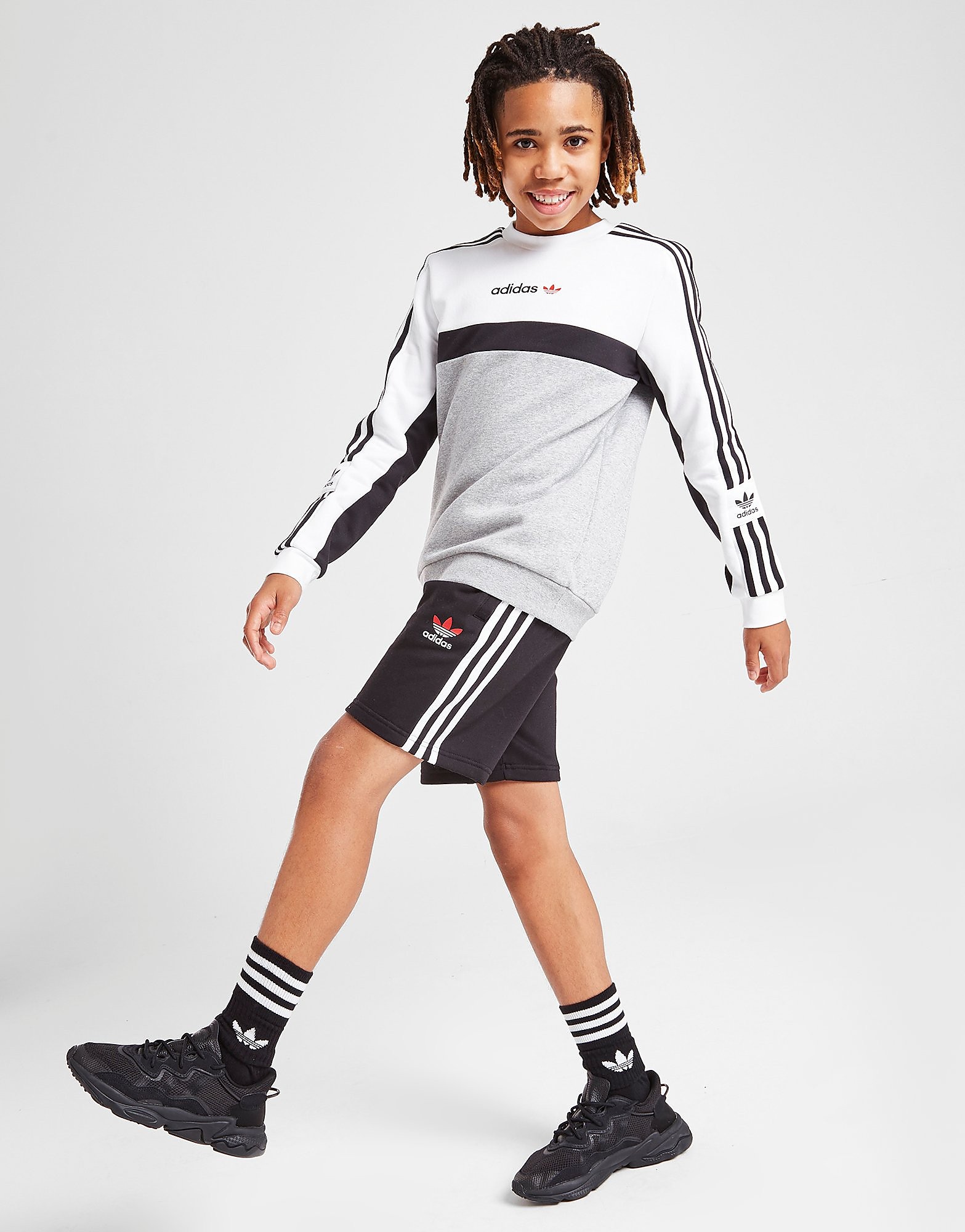 

adidas Originals Sliced Shorts Junior - Only at JD - Black - Kids, Black