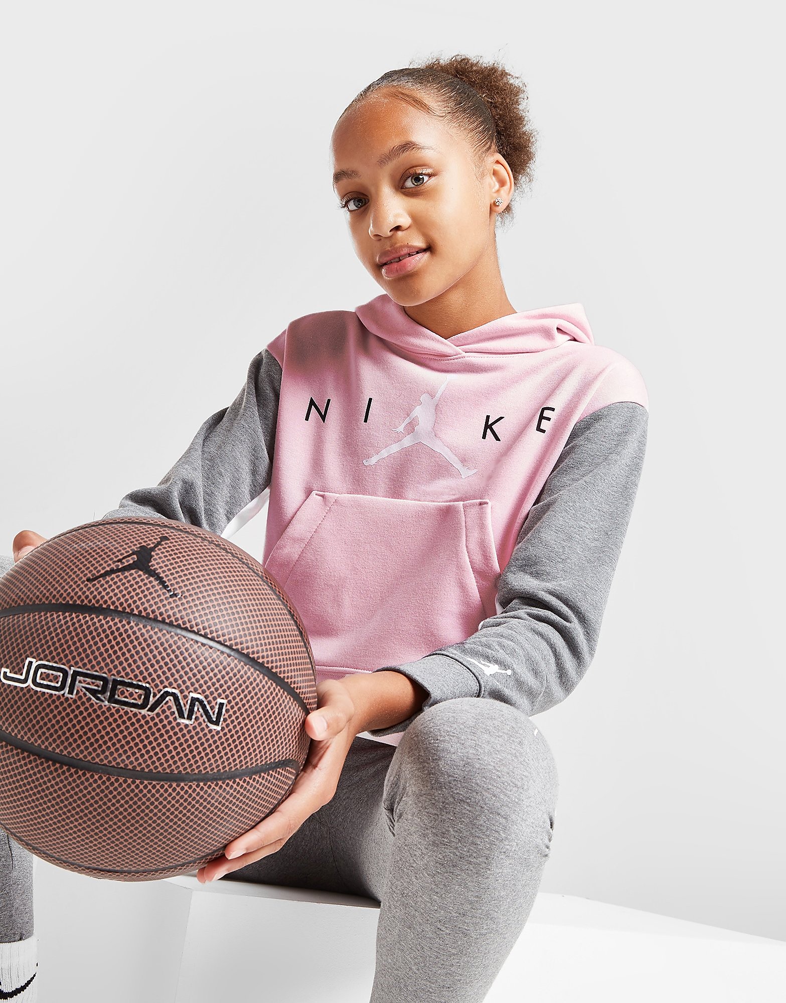 

Jordan Girls' Jumpman Crop Hoodie Junior - Pink - Kids, Pink