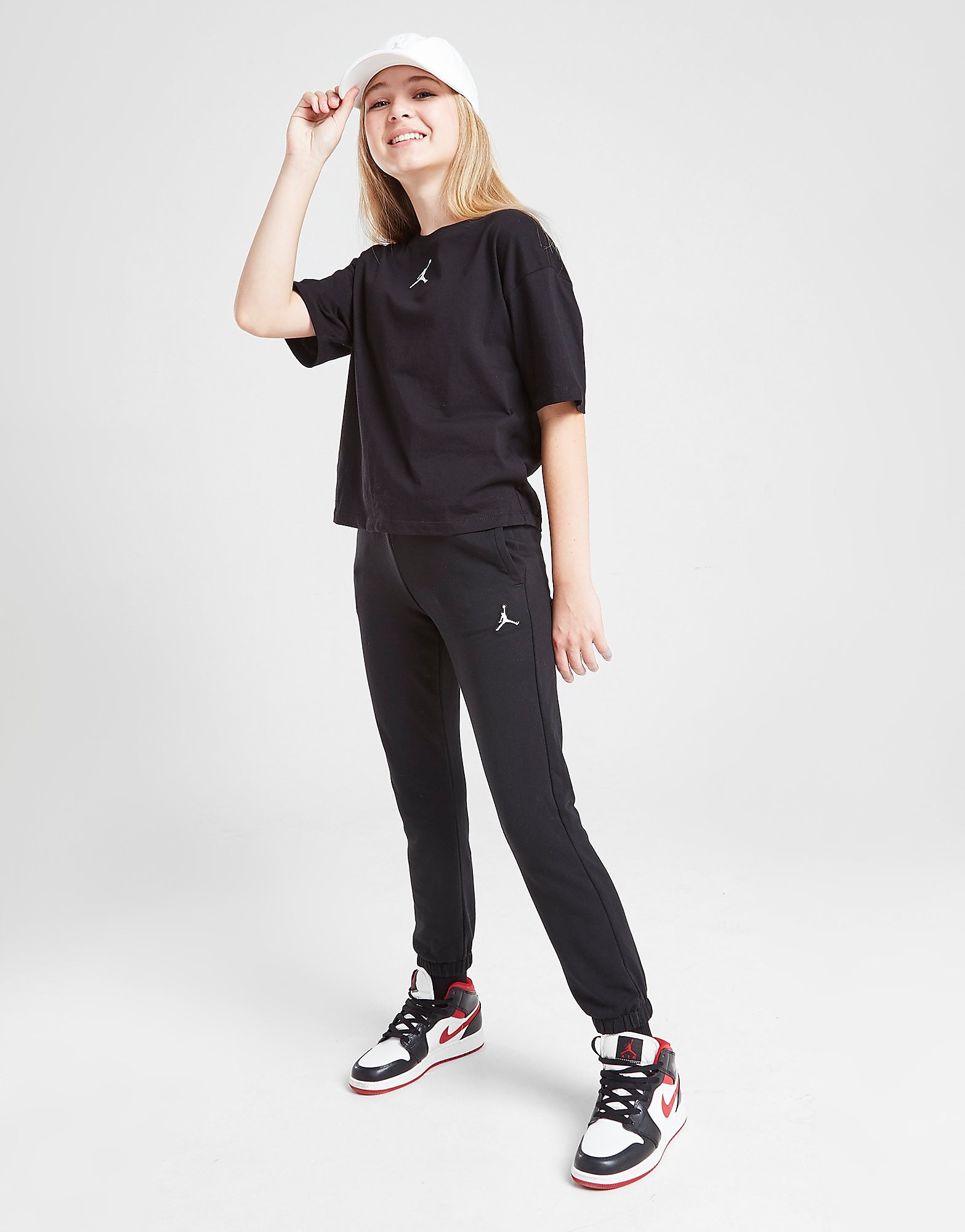 

Jordan Girls' Essential Joggers Junior - Black - Kids, Black