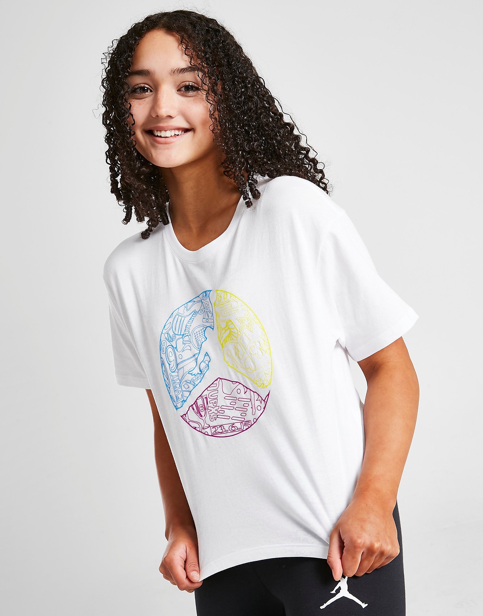 

Jordan Girls' Graphic T-Shirt Junior - White - Kids, White