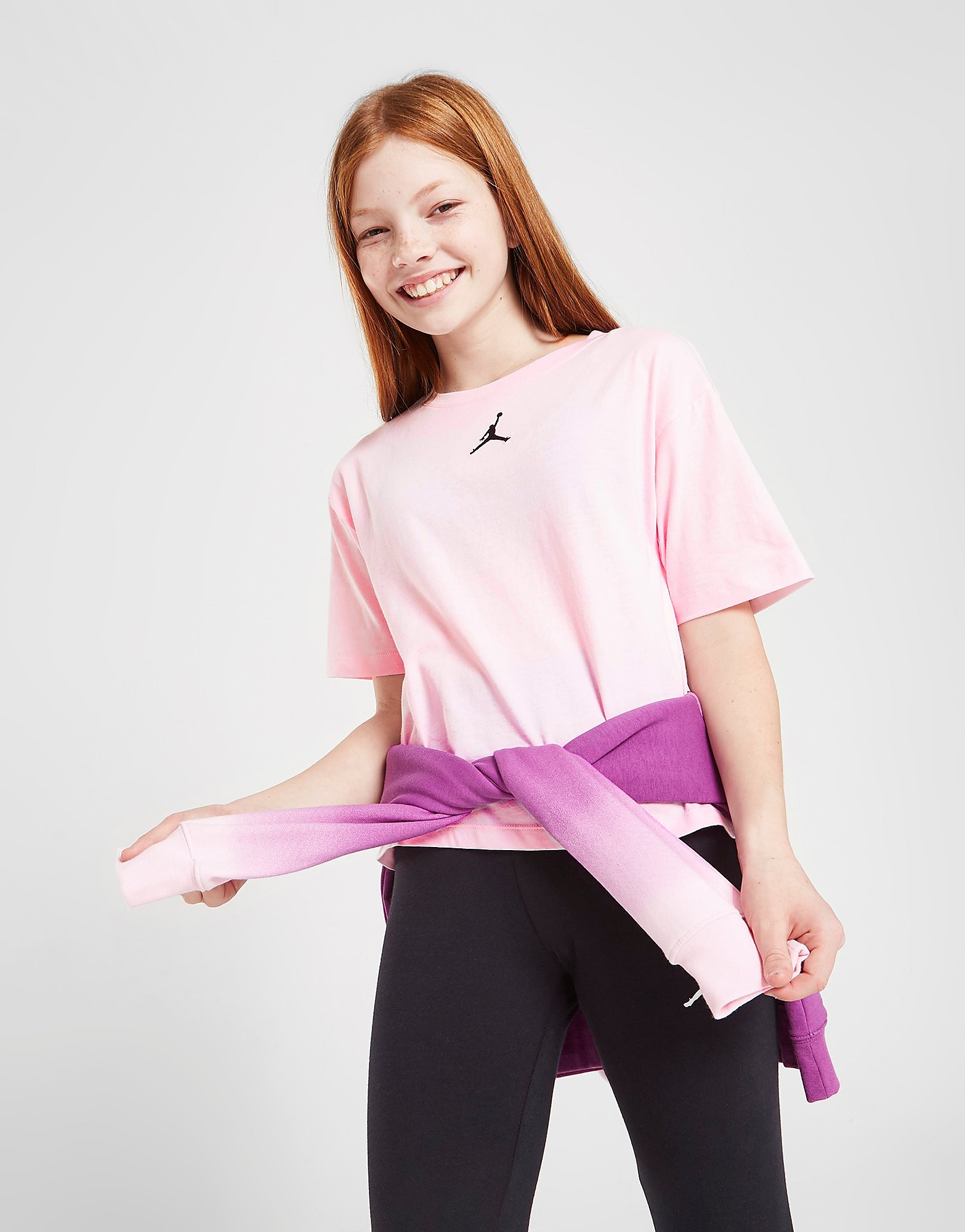 

Jordan Girls' Essential T-Shirt Junior - Pink - Kids, Pink