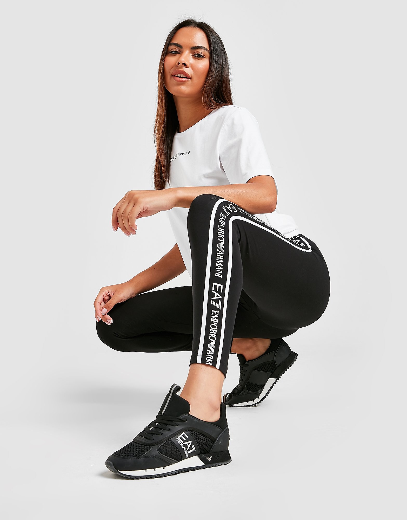 

Emporio Armani EA7 Tape Leggings - Only at JD - BLACK - Womens, BLACK