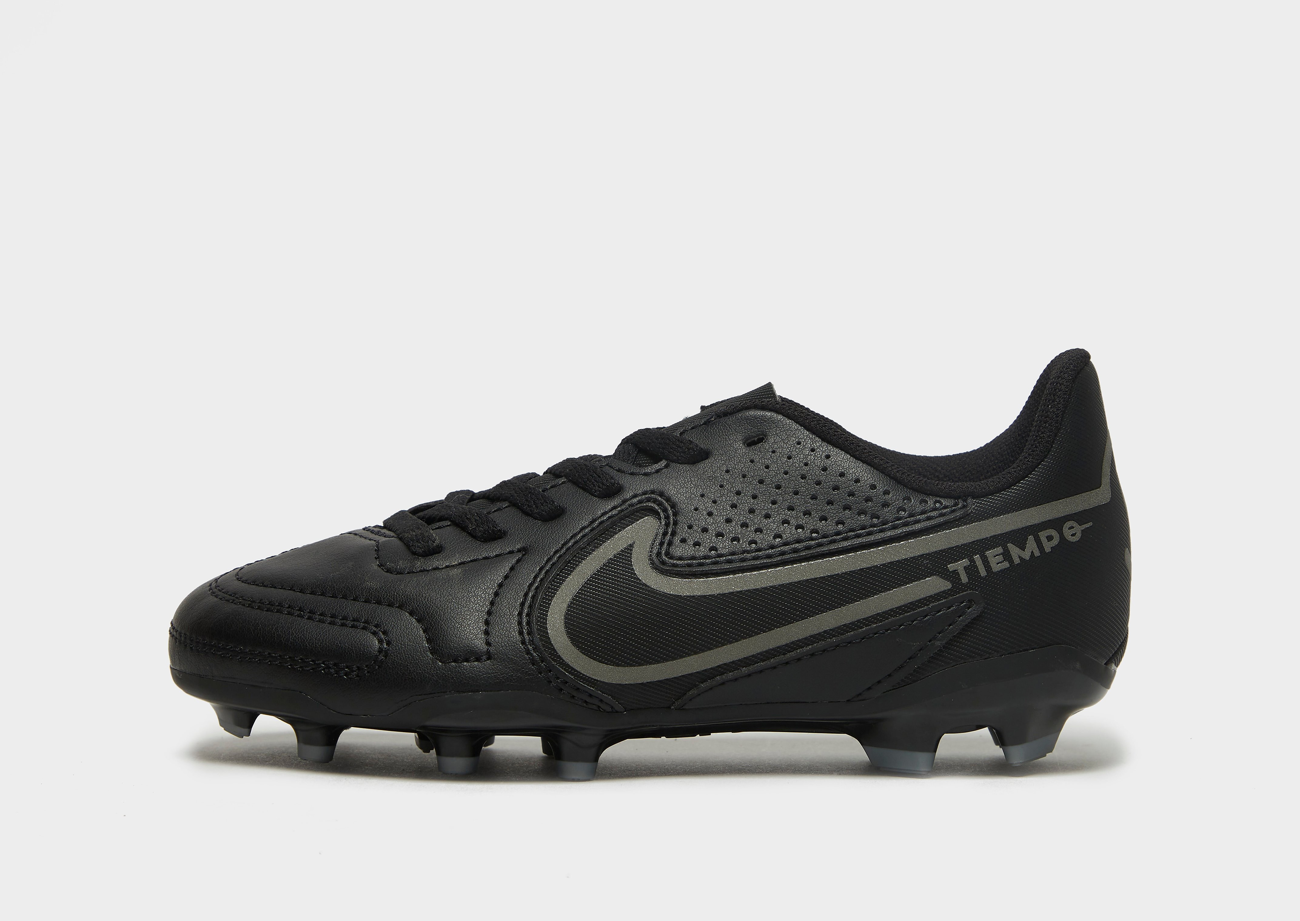 

Nike Black x Prism Tiempo Legend Club FG Children - Black/Metallic Bomber Grey/Iron Grey - Kids, Black/Metallic Bomber Grey/Iron Grey