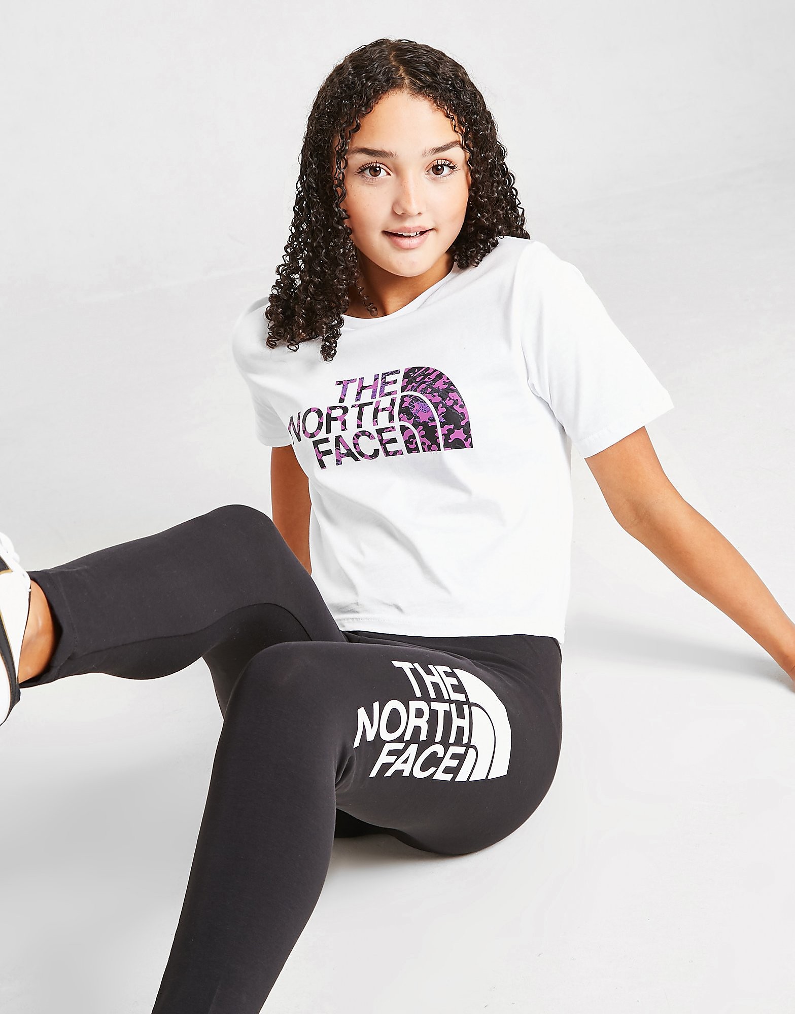 

The North Face Girls' Easy Cropped T-Shirt Junior - White - Kids, White