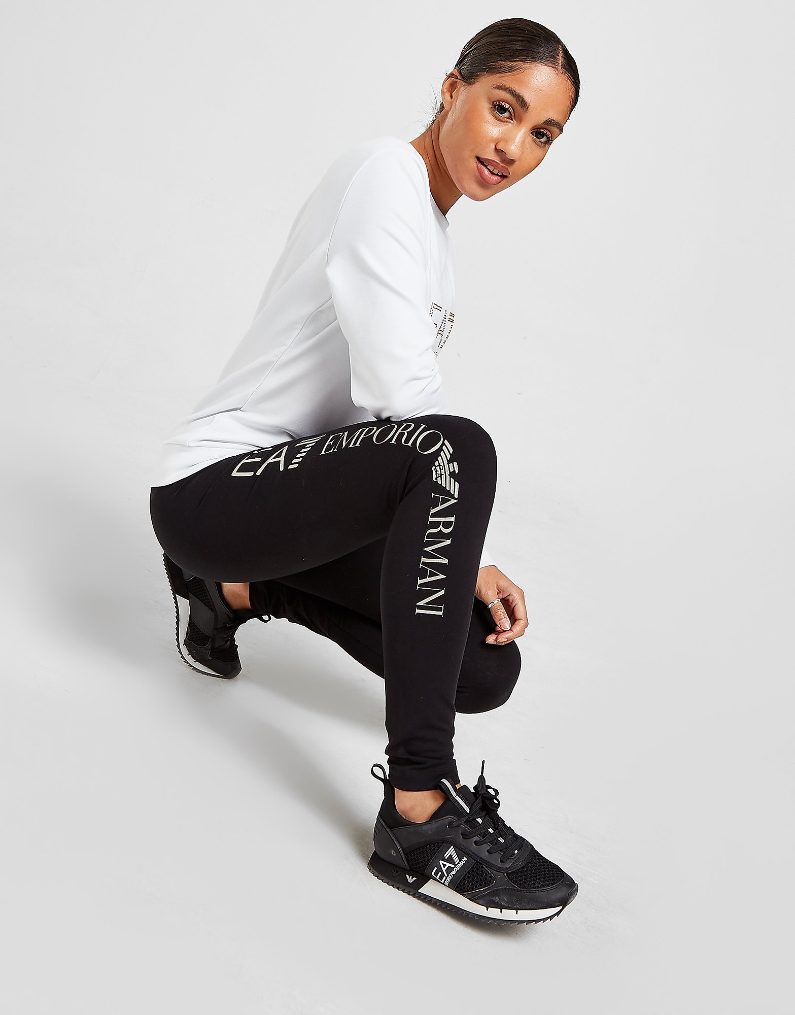 

Emporio Armani EA7 Core Leggings - Only at JD - Black - Womens, Black