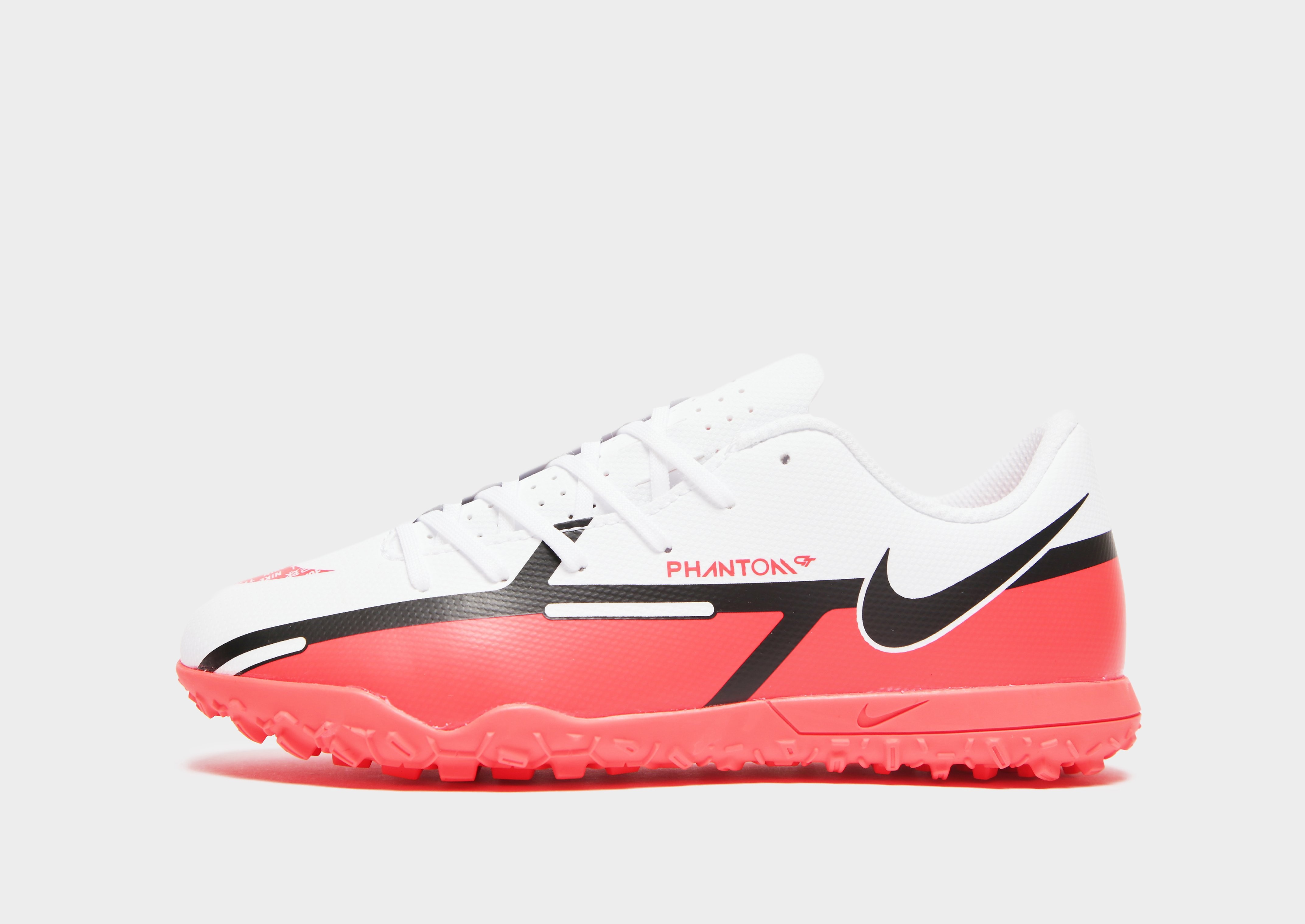 

Nike Phantom GT2 Club TF Children - White/Red - Kids, White/Red