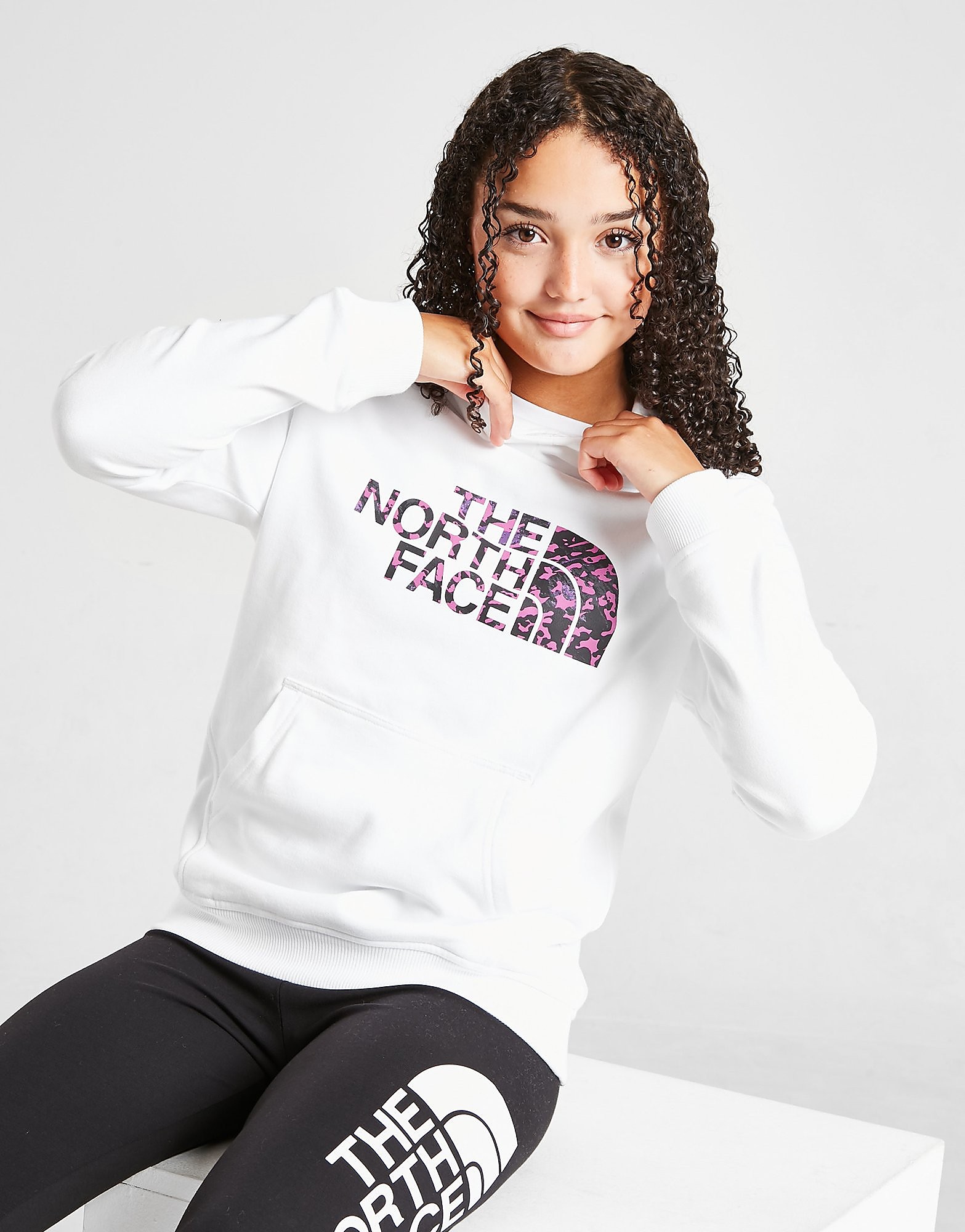 

The North Face Girls' Drew Peak Hoodie Junior - White - Kids, White