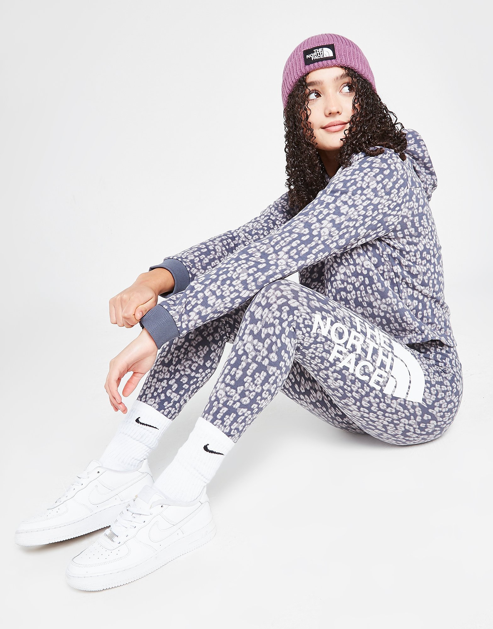 

The North Face Girls' Logo Leggings Junior - Grey - Kids, Grey