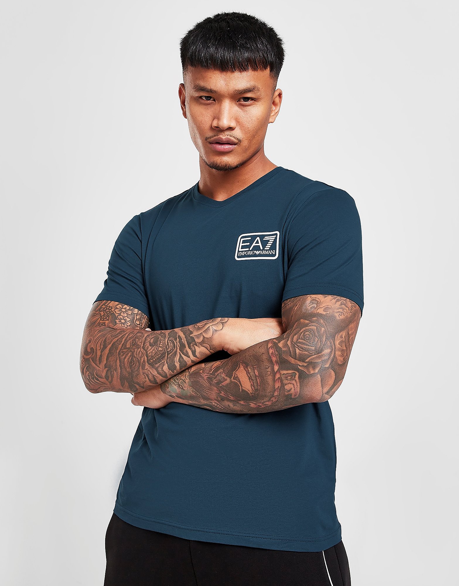 

Emporio Armani EA7 Core Box T-Shirt - Blue - Mens, Blue