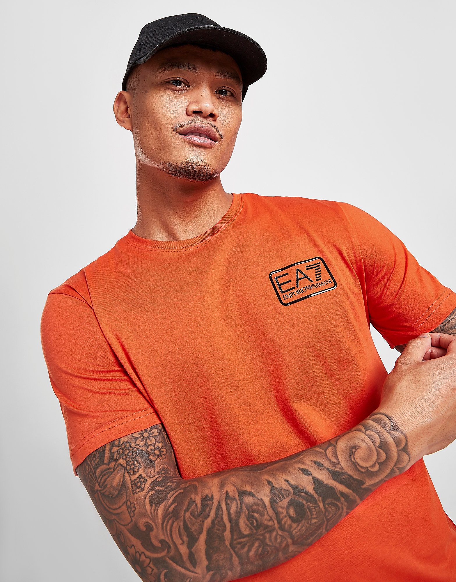 

Emporio Armani EA7 Core Box T-Shirt - Orange - Mens, Orange