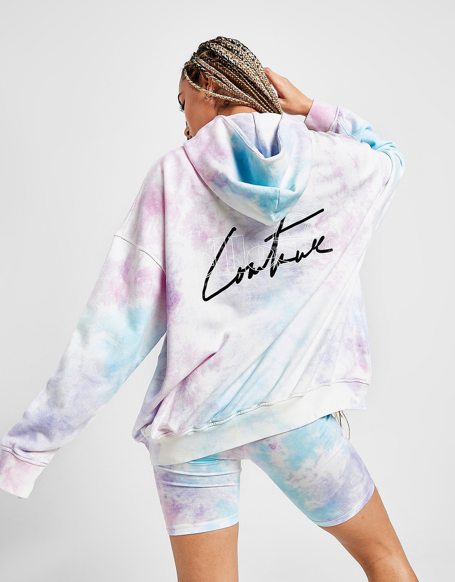 

Ellesse x The Couture Club Back Logo Boyfriend Hoodie - Multi Coloured - Womens, Multi Coloured