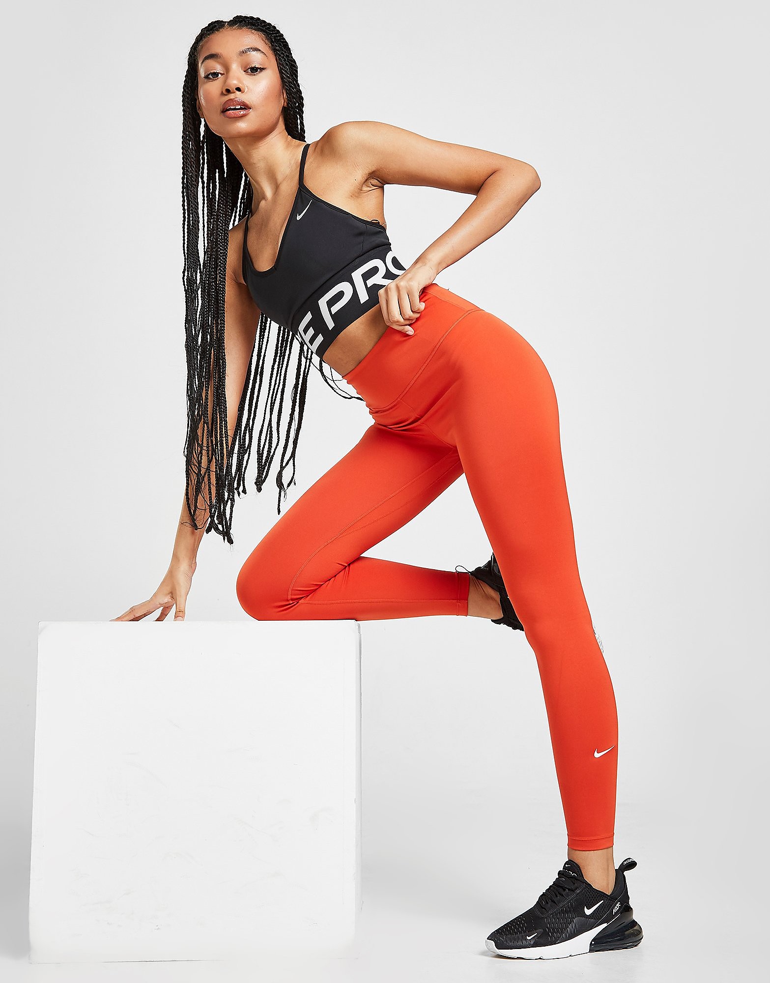 

Nike Training One Tights - Orange - Womens, Orange