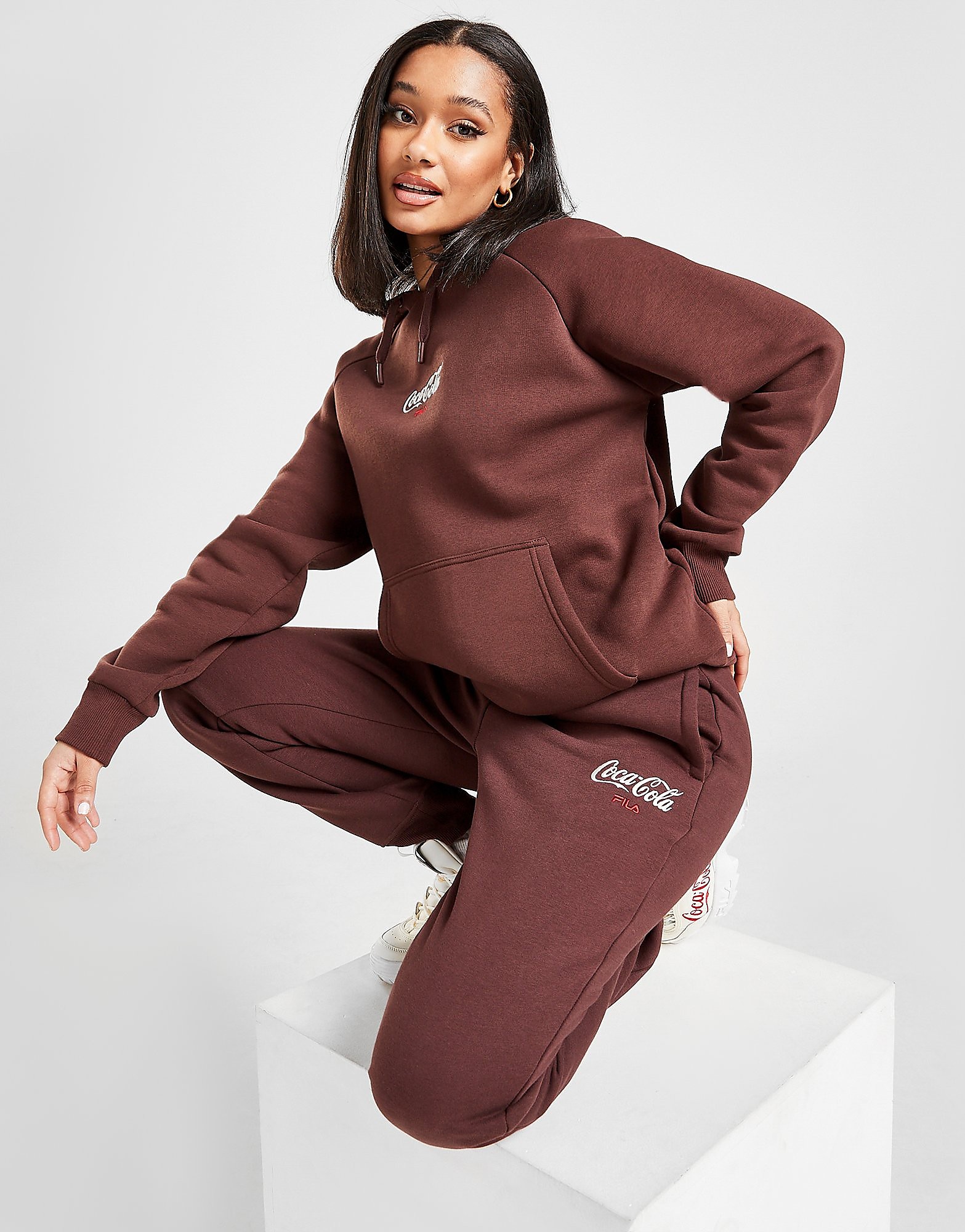 

Fila x Coca-Cola Logo Joggers - Brown - Womens, Brown