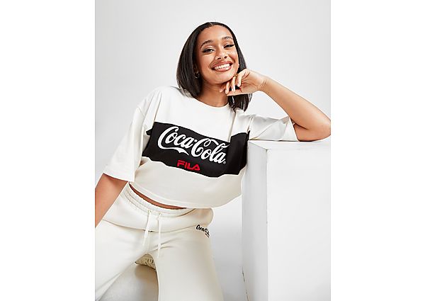 Fila x Coca Cola T-Shirt Court Logo Femme