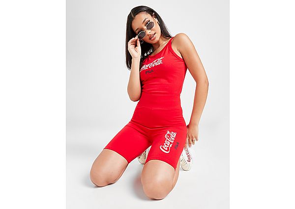 Fila x Coca-Cola Short Cycliste Logo Femme