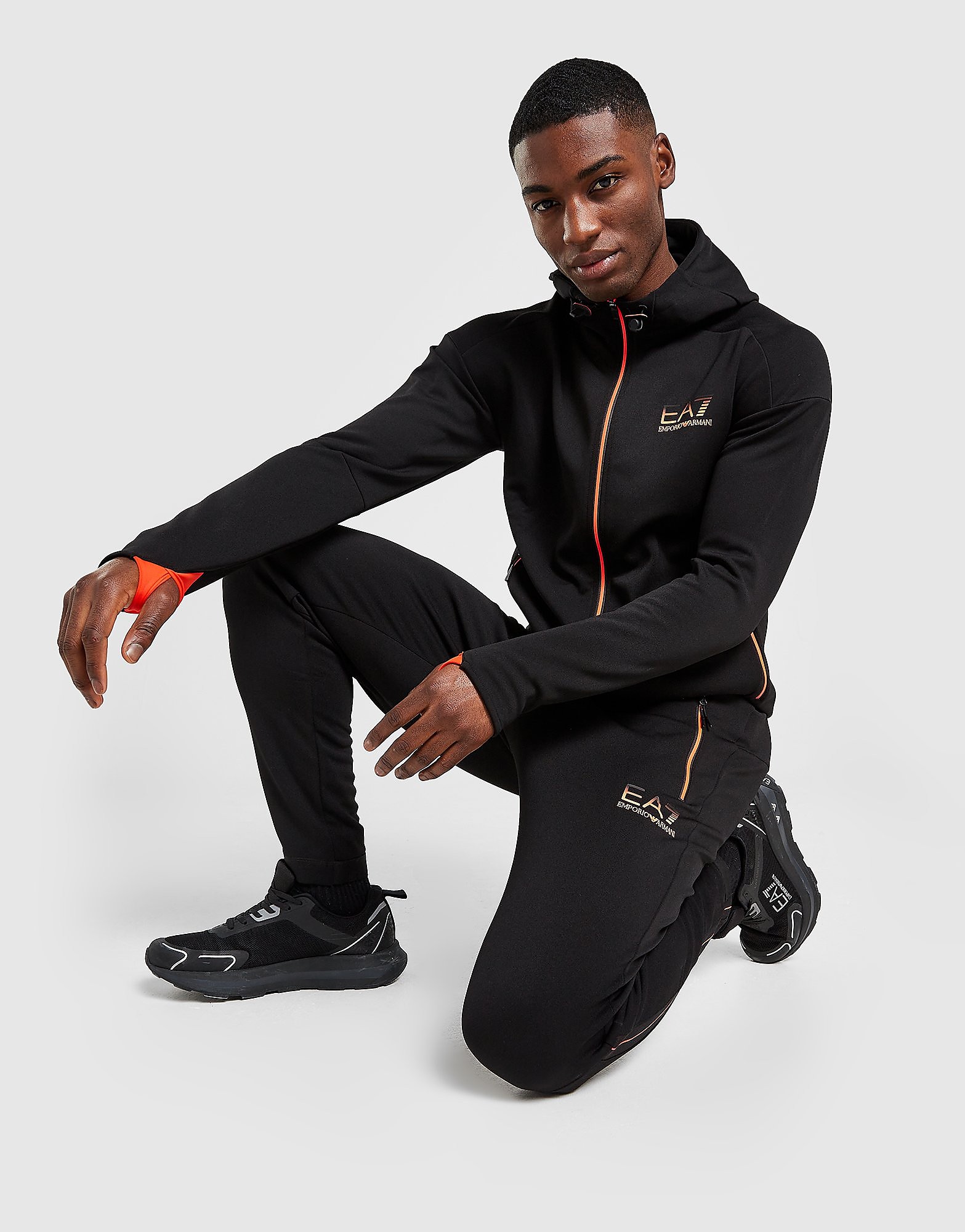 

Emporio Armani EA7 Vigor Track Pants - Black - Mens, Black