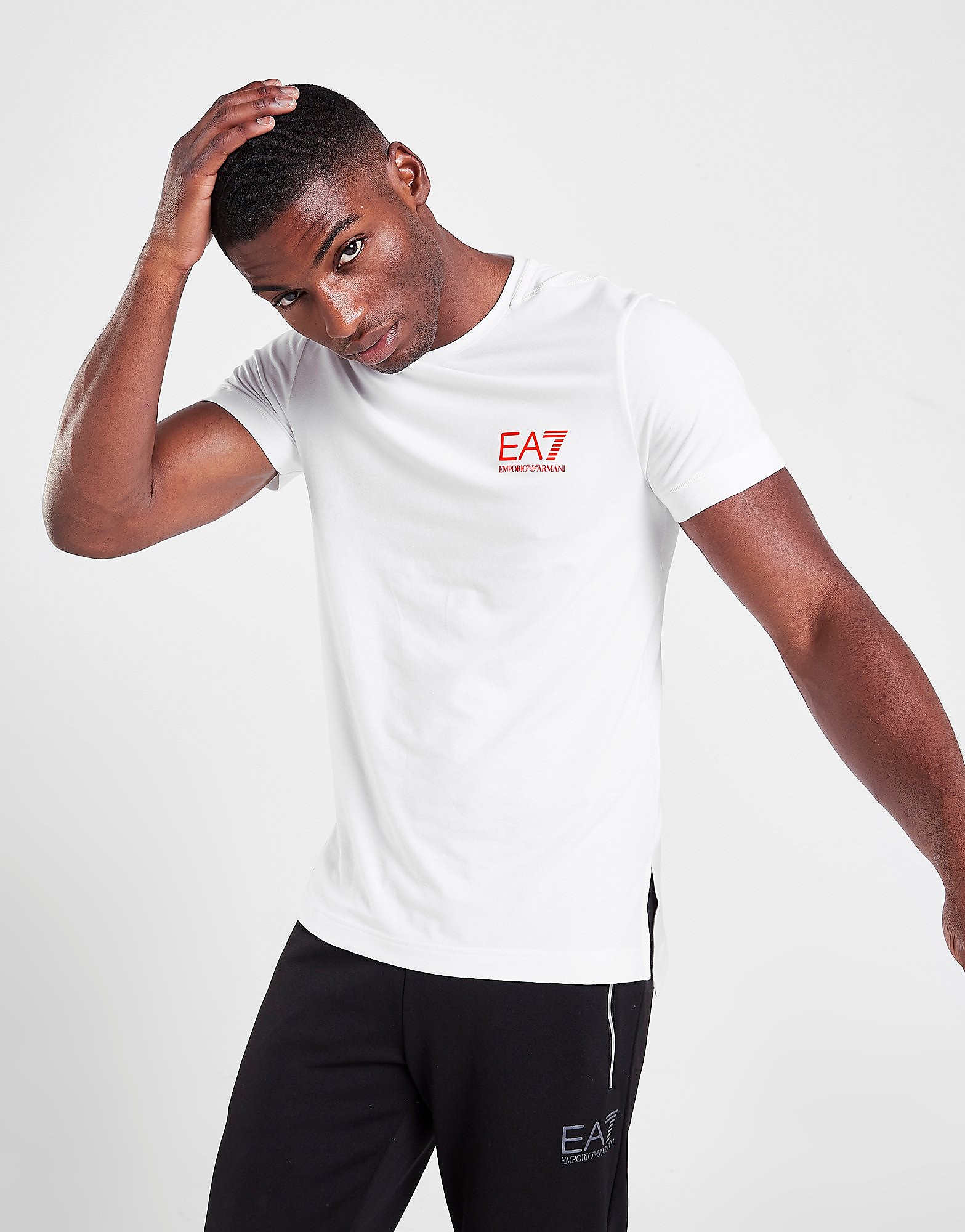 

Emporio Armani EA7 Ventus Core T-Shirt - White - Mens, White