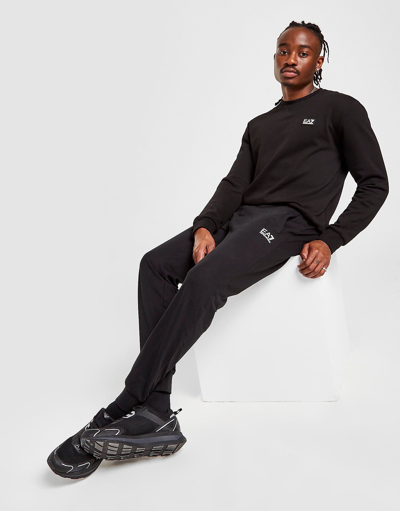 

Emporio Armani EA7 Core Joggers - Black - Mens, Black