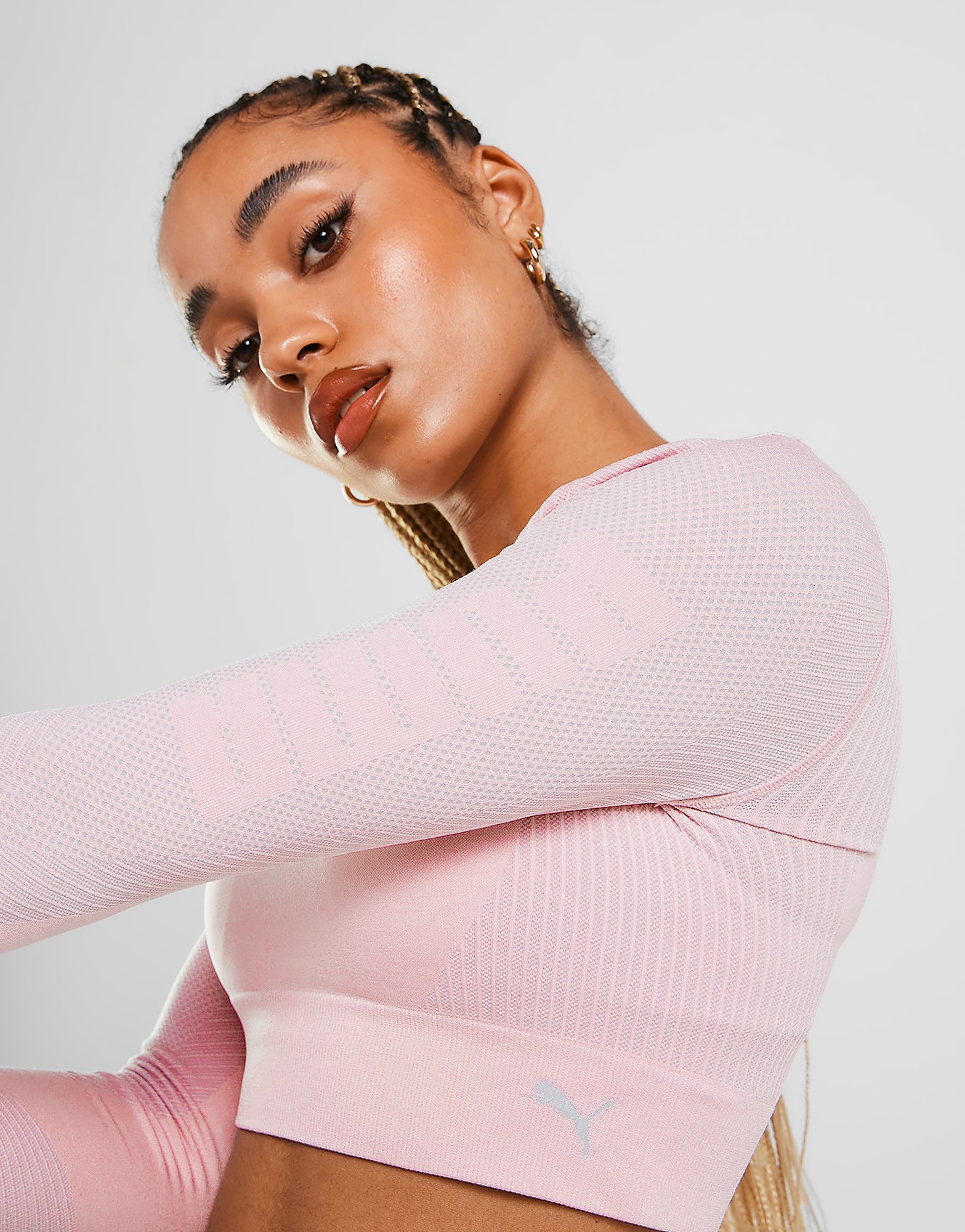 

Puma Training Seamless Long Sleeve Top - Pink - Womens, Pink
