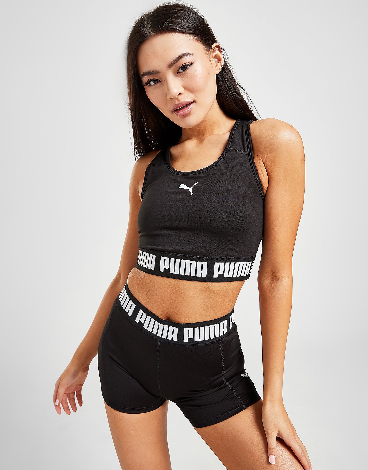 

Puma Strong Sports Bra - Black - Womens, Black
