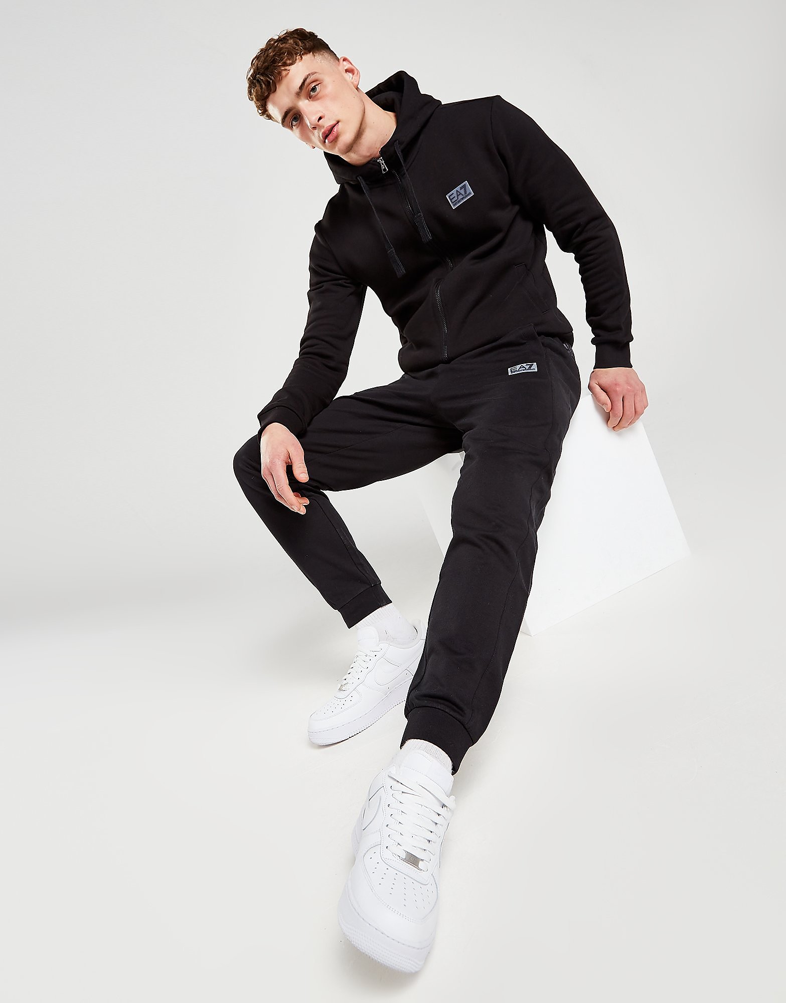 

Emporio Armani EA7 Woven Overlay Track Pants - Mens