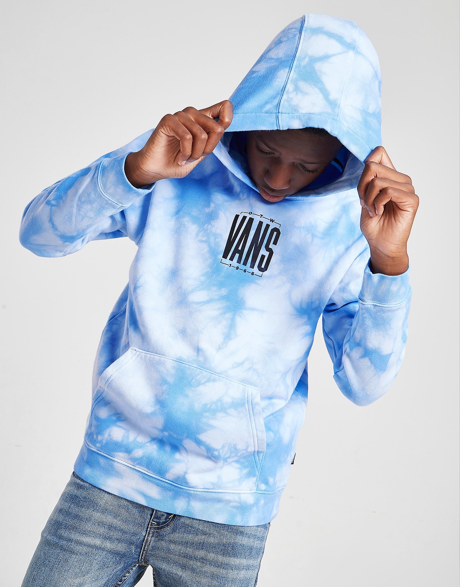 

Vans Tie Dye Overhead Hoodie Junior - Blue - Kids, Blue