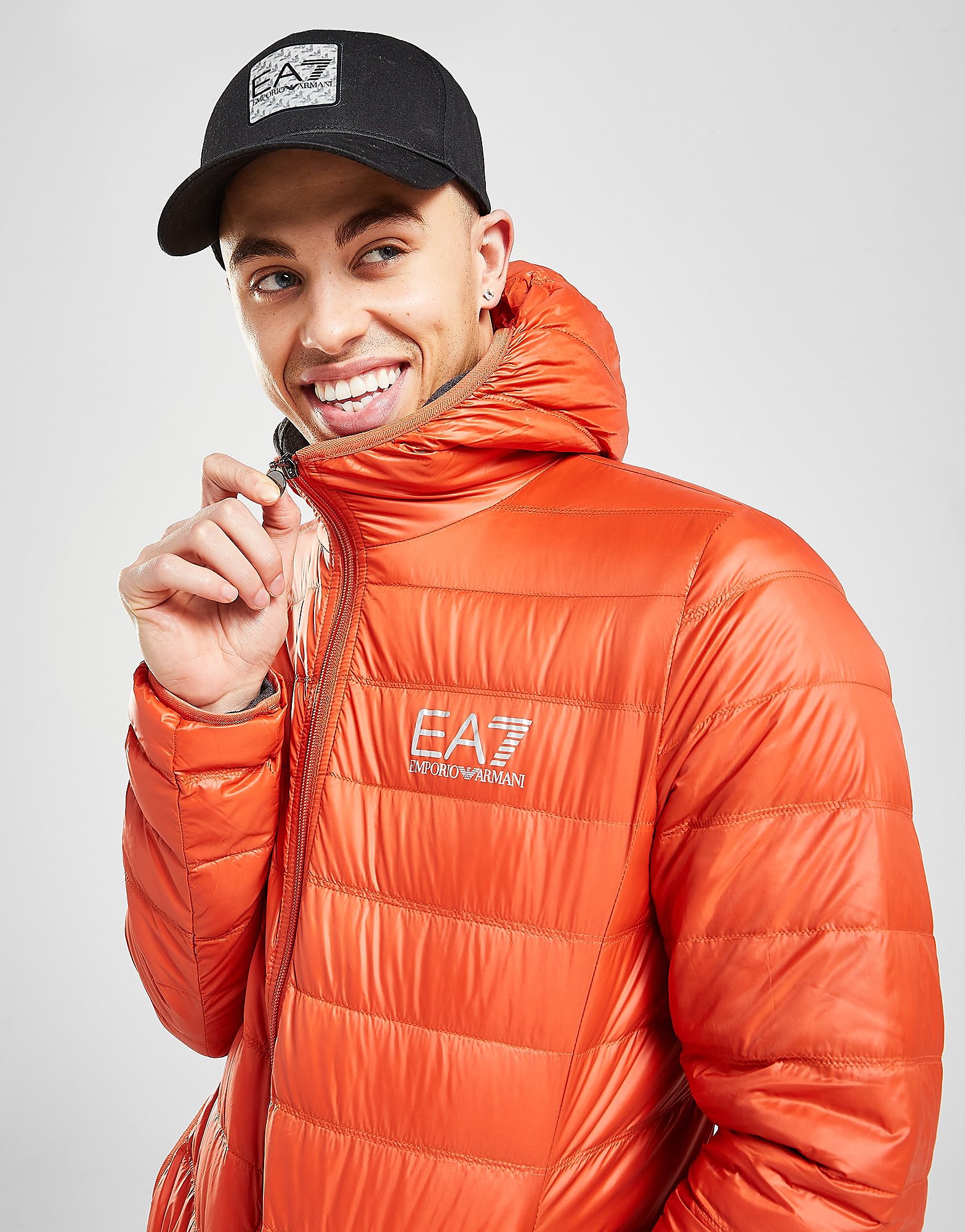 

Emporio Armani EA7 Core Bubble Jacket - Orange - Mens, Orange