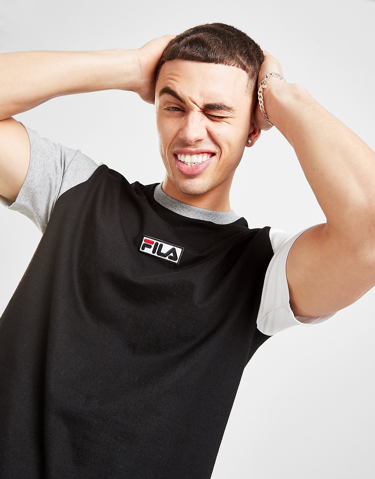 

Fila Axton T-Shirt - Only at JD - Black - Mens, Black