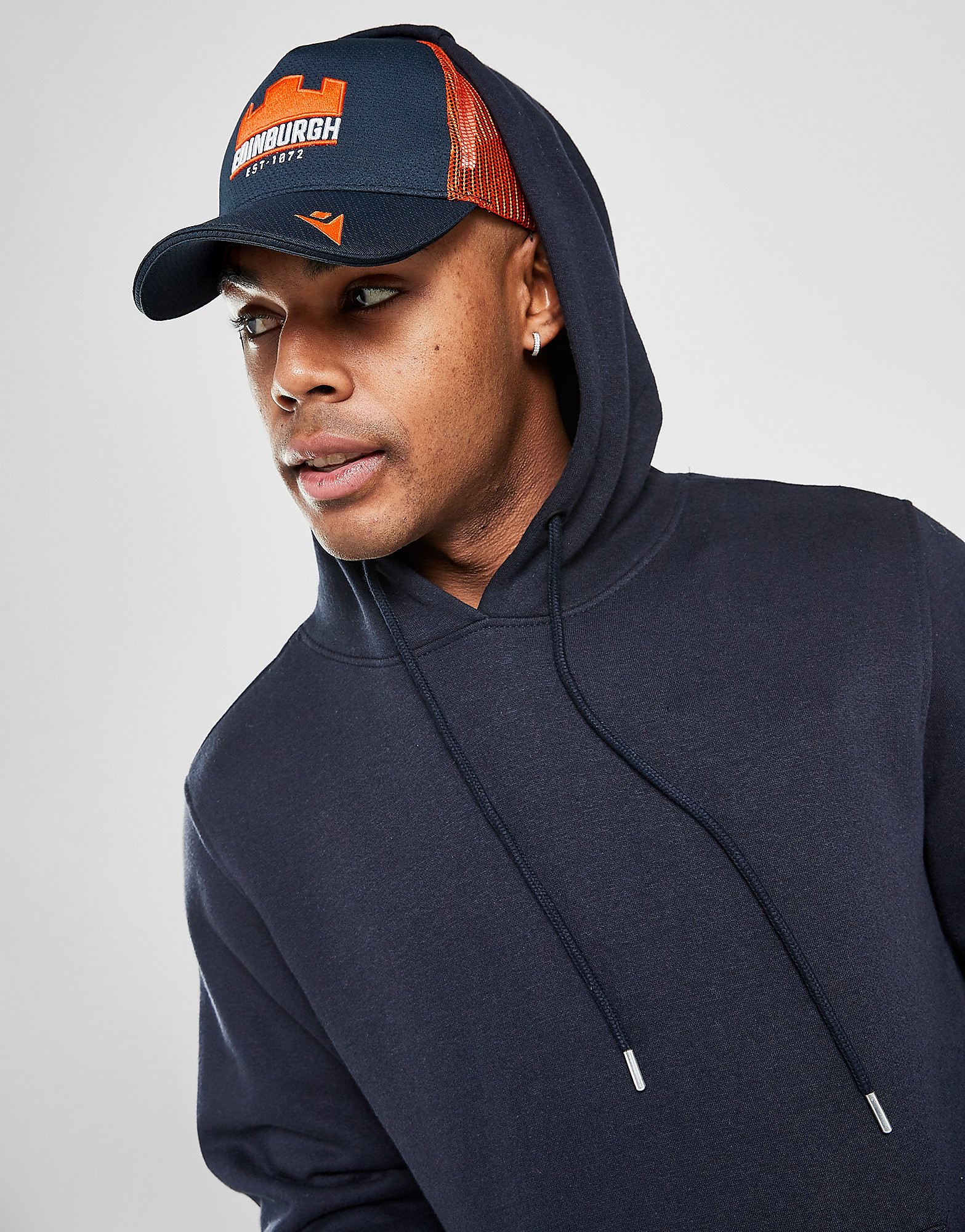 

Macron Edinburgh Rugby 2021 Trucker Cap - Navy - Womens, Navy