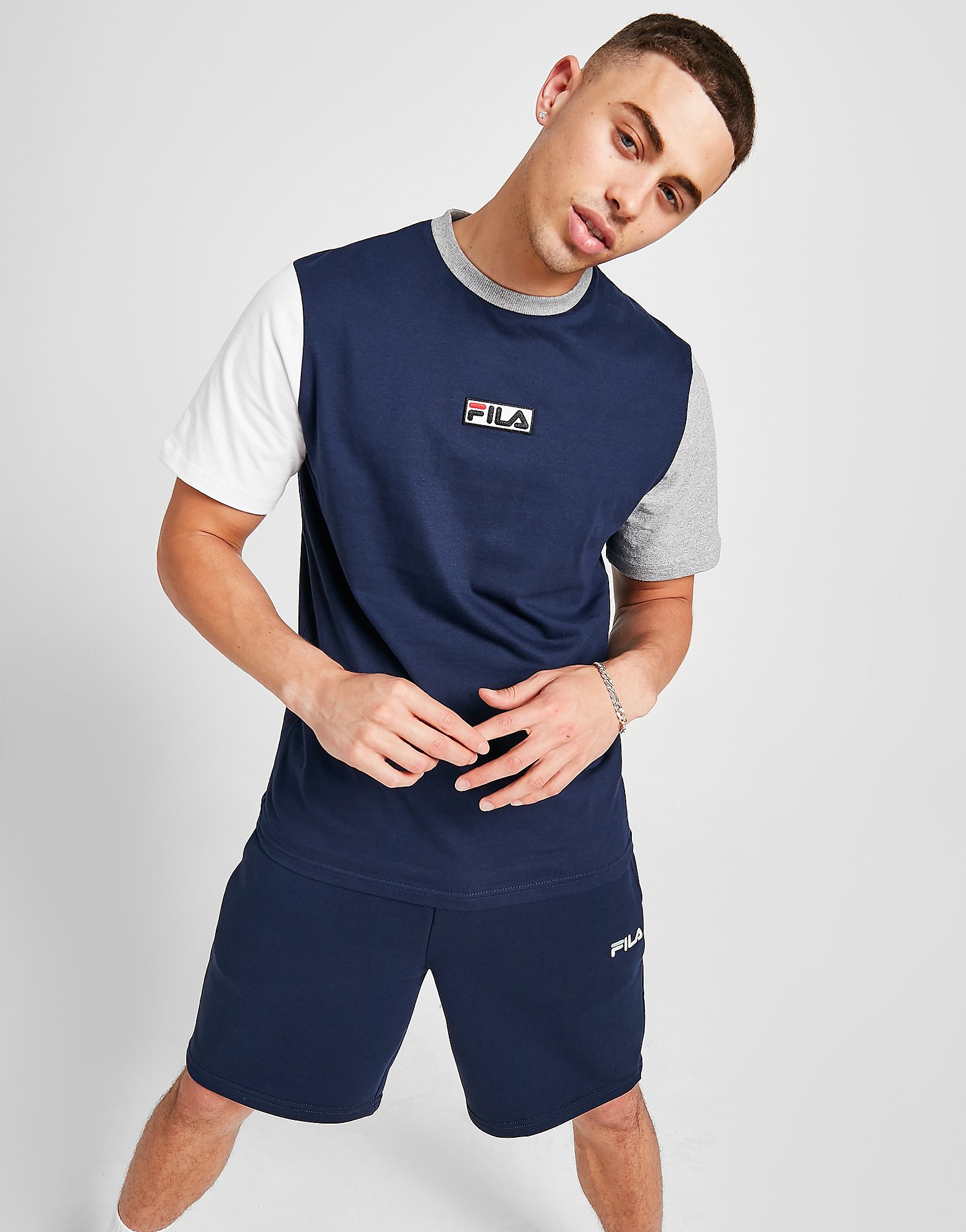 

Fila Axton T-Shirt - Only at JD - Navy - Mens, Navy
