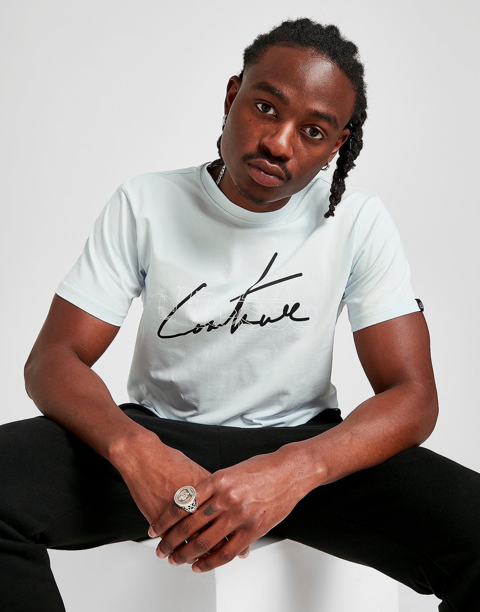 

Ellesse x The Couture Club Soleada T-Shirt - Blue - Mens, Blue