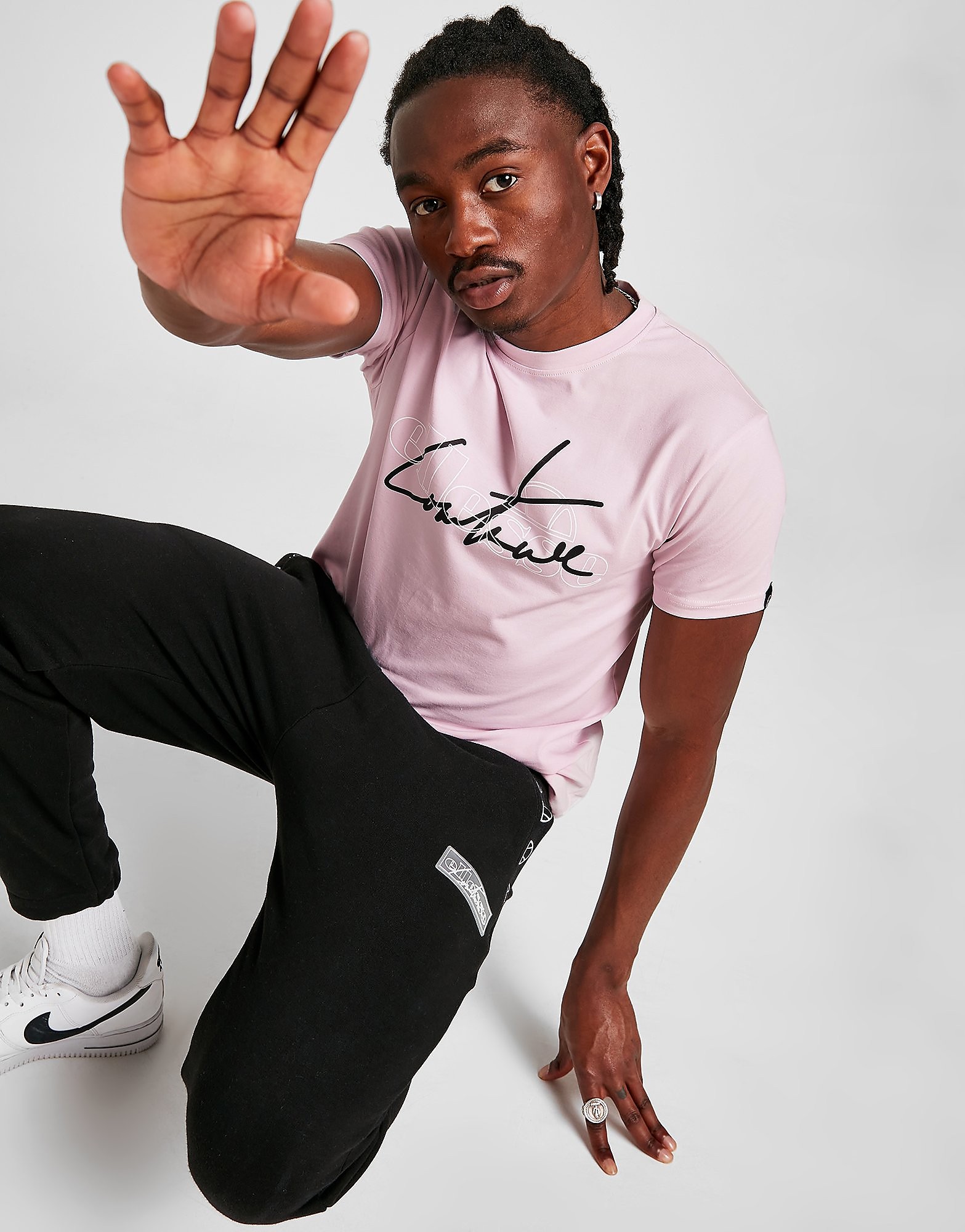 

Ellesse x The Couture Club Soleada T-Shirt - Purple - Mens, Purple
